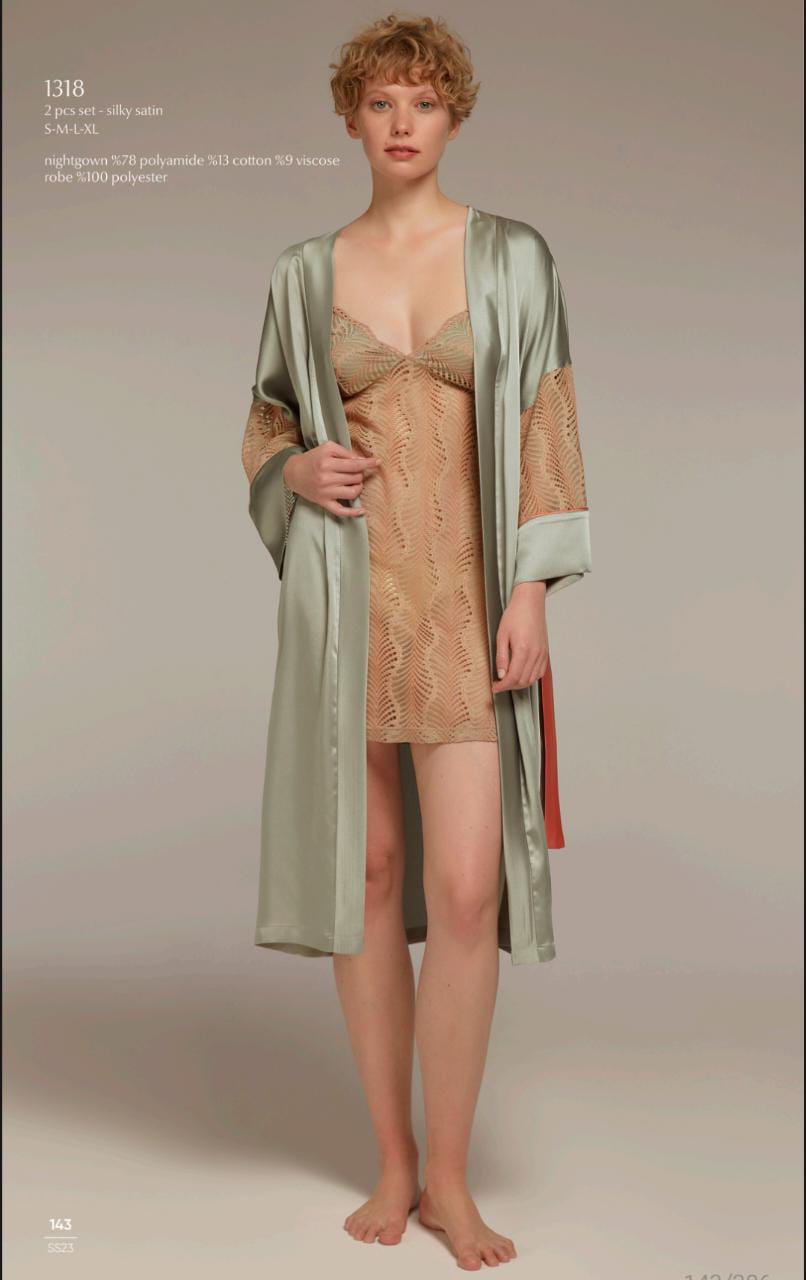 Robe et peignoir