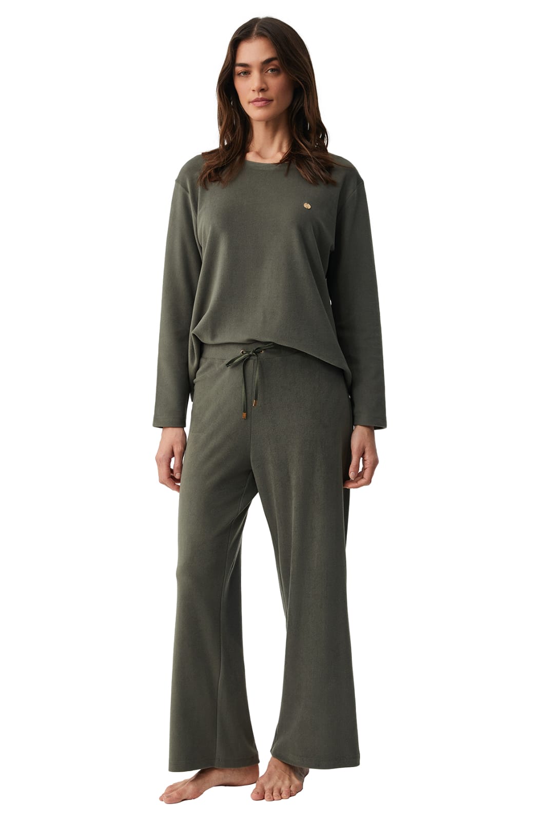 Dramatic Bloom Pants Pajama Set