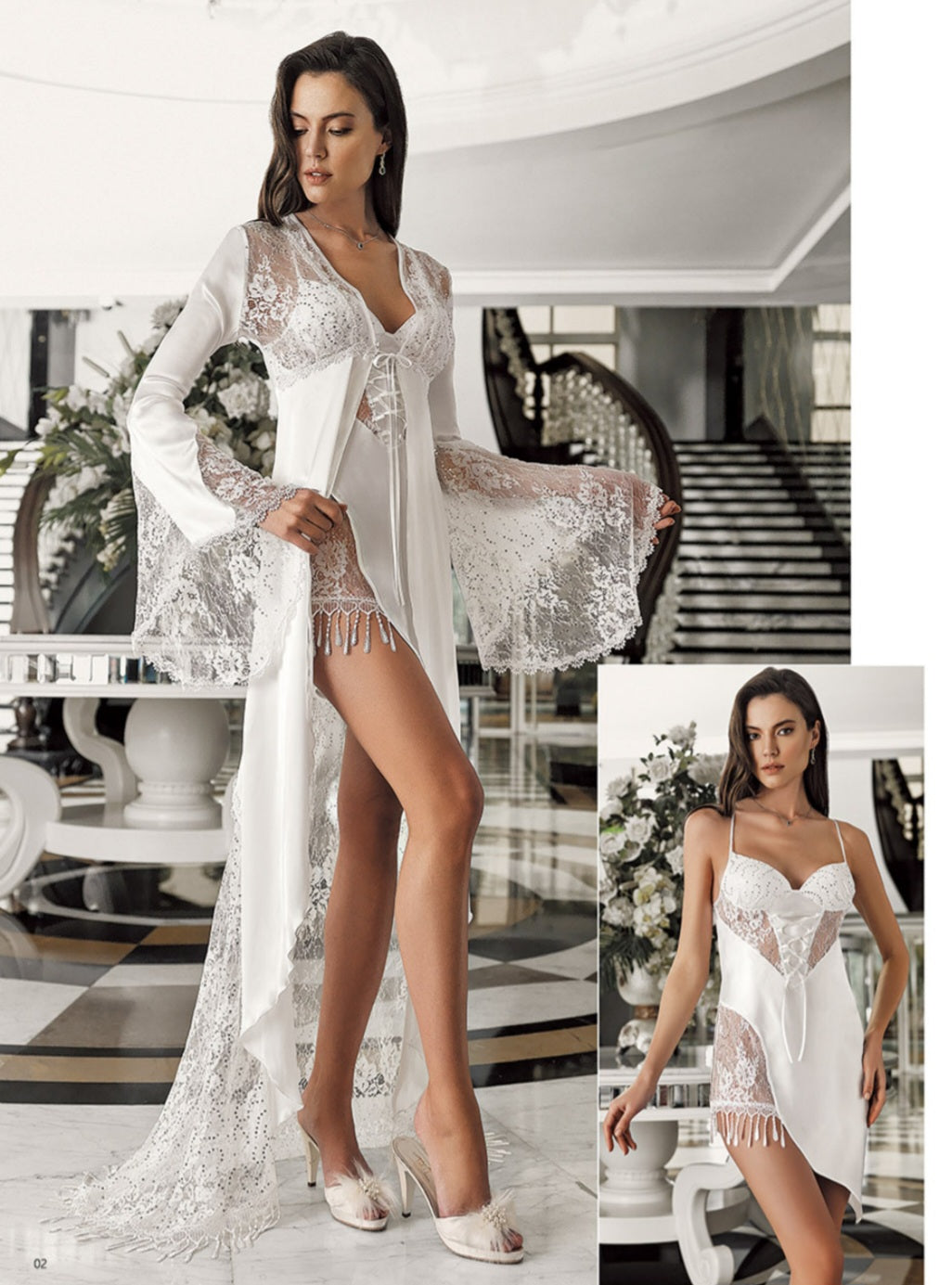 Robe et peignoir