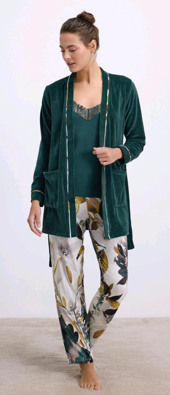 Evergreen Dream Pants Pajama Set
