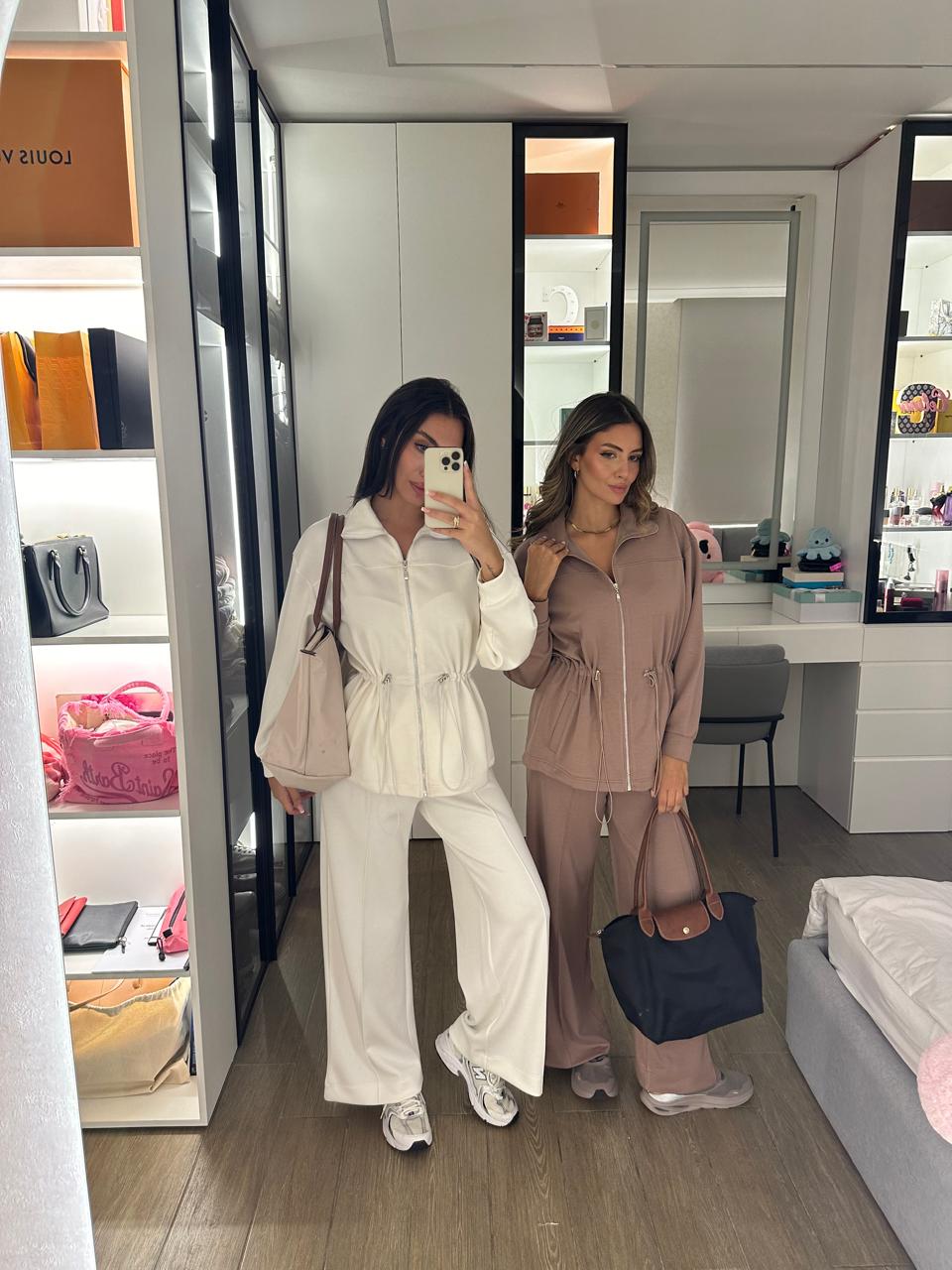 Luxe Traveler Zip Jogging Set