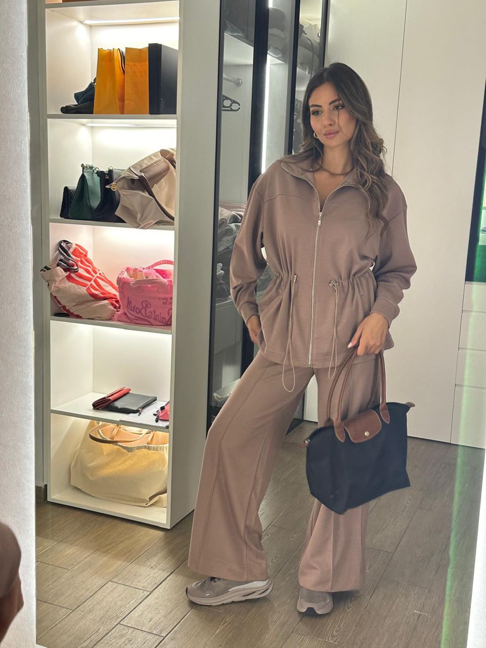 Luxe Traveler Zip Jogging Set