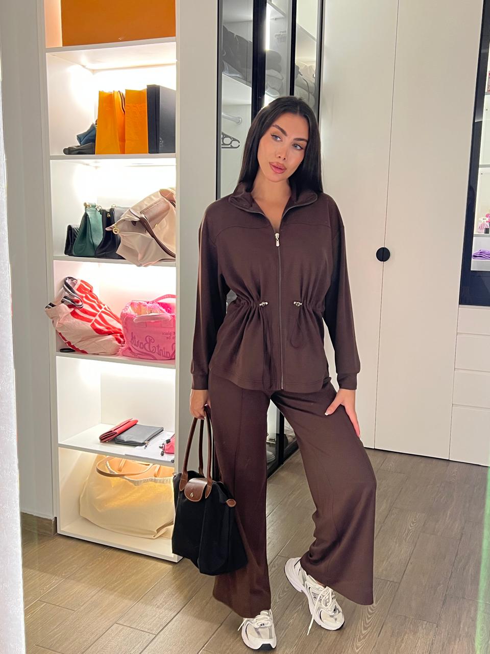 Luxe Traveler Zip Jogging Set