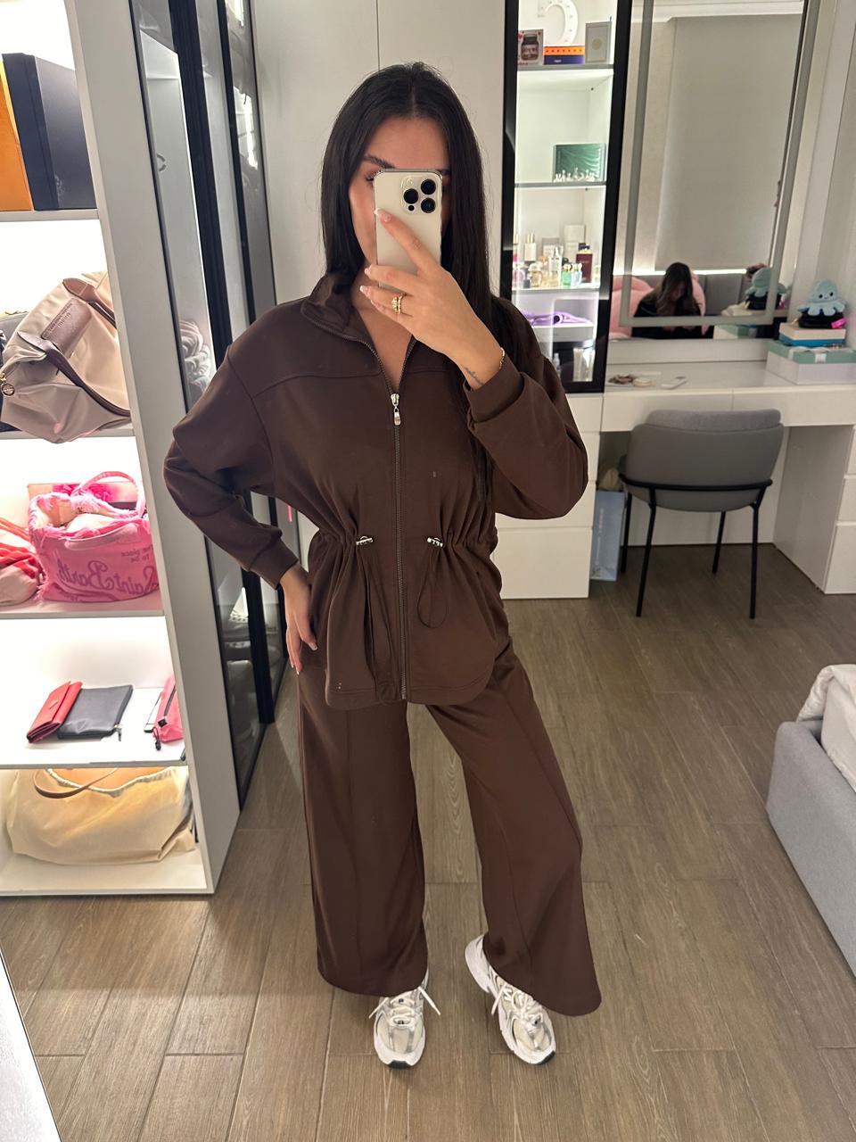 Luxe Traveler Zip Jogging Set