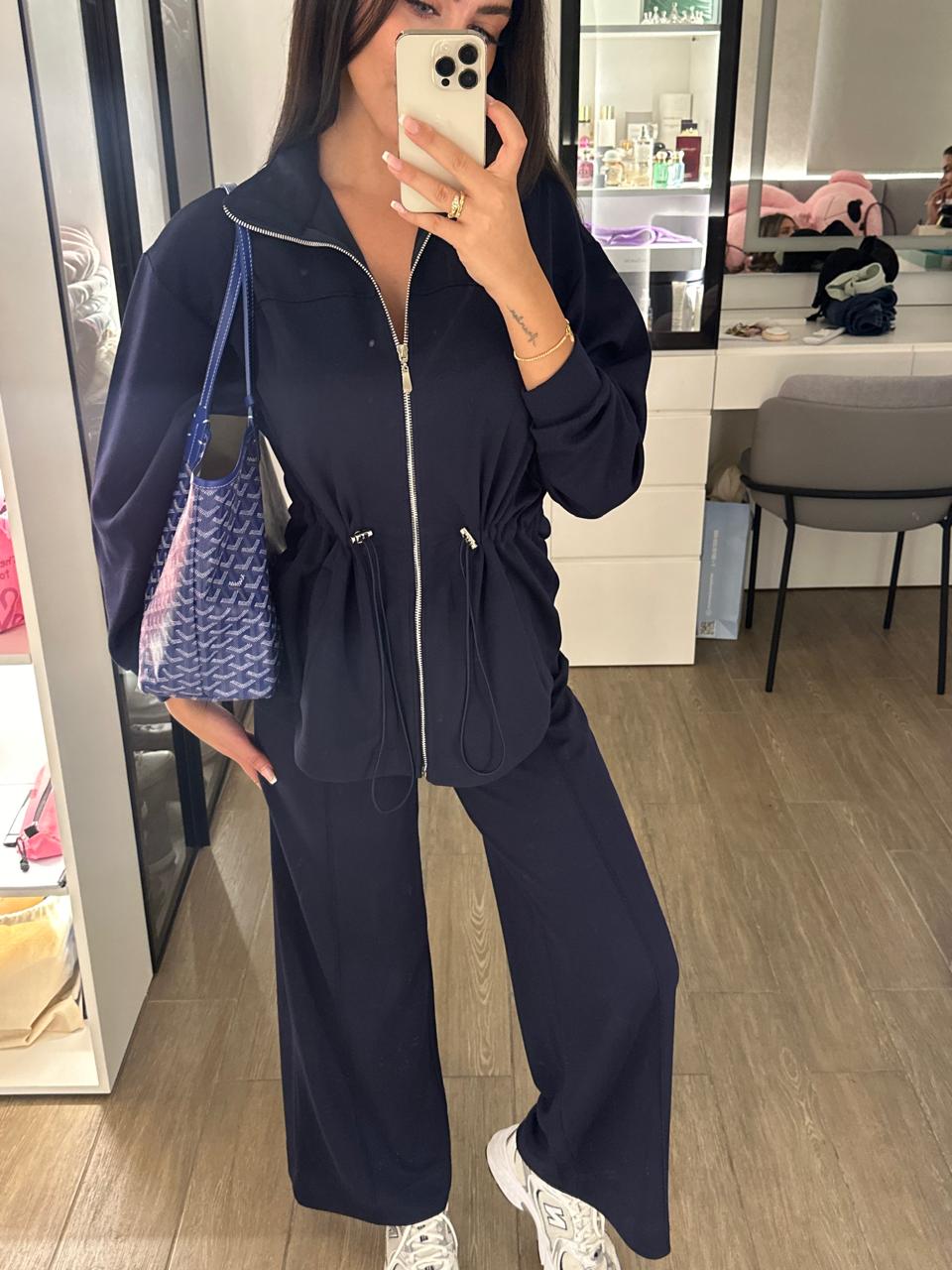 Luxe Traveler Zip Jogging Set