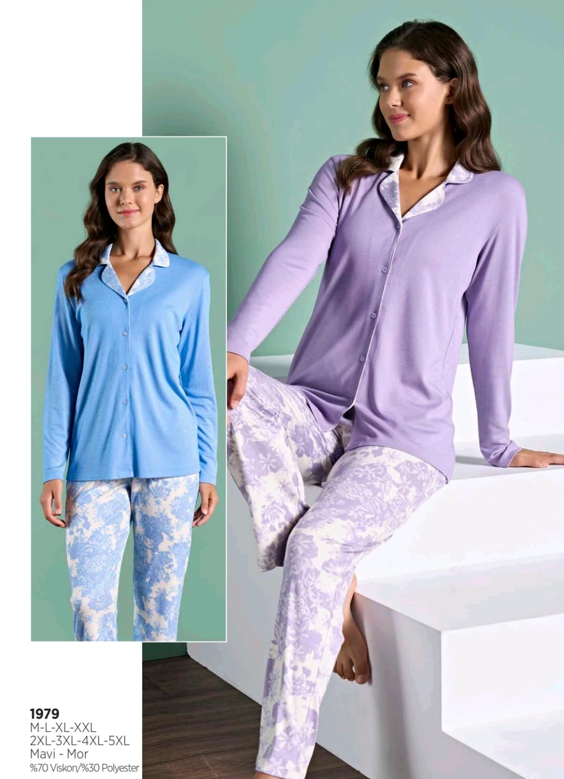 Twilight Garden Pants Pajama Set