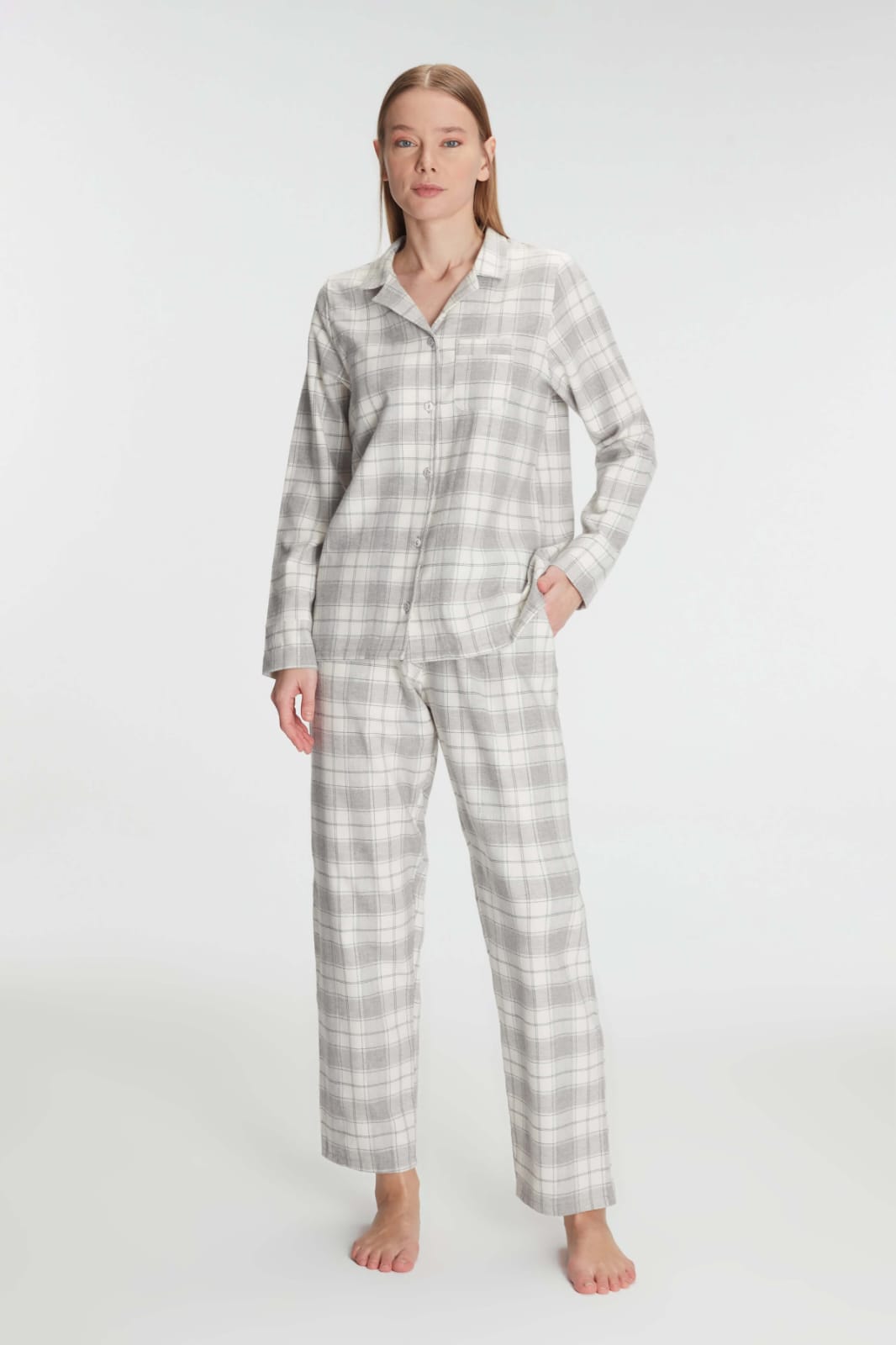 Fireside Flannel Pants Pajama Set