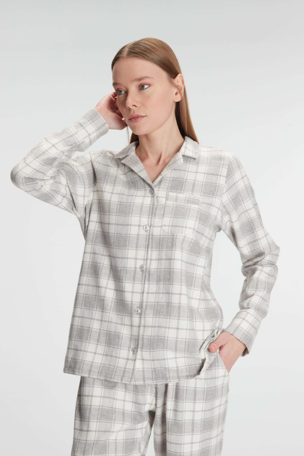 Fireside Flannel Pants Pajama Set