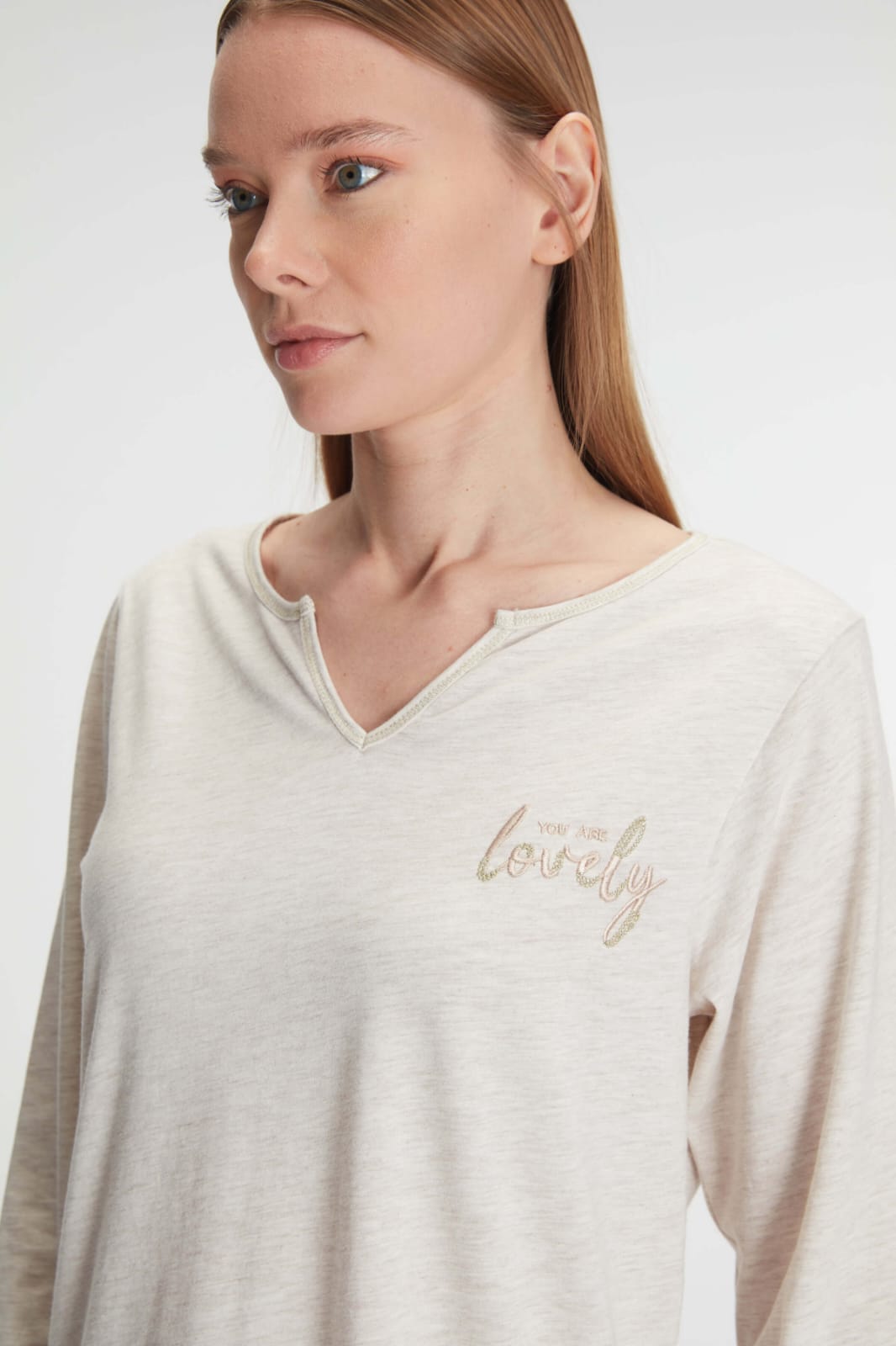 Oat Milk Comfort Pants Pajama Set