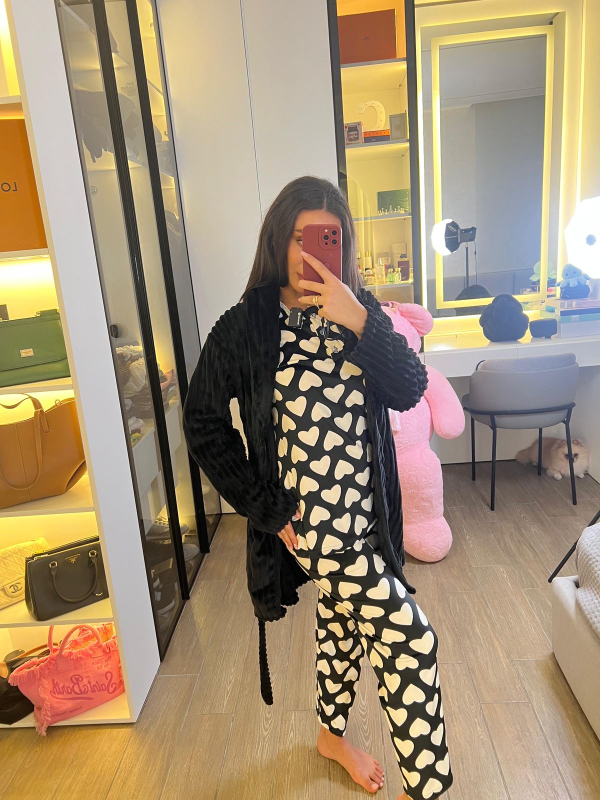 Cozy Weekend Layering Pants Pajama Set