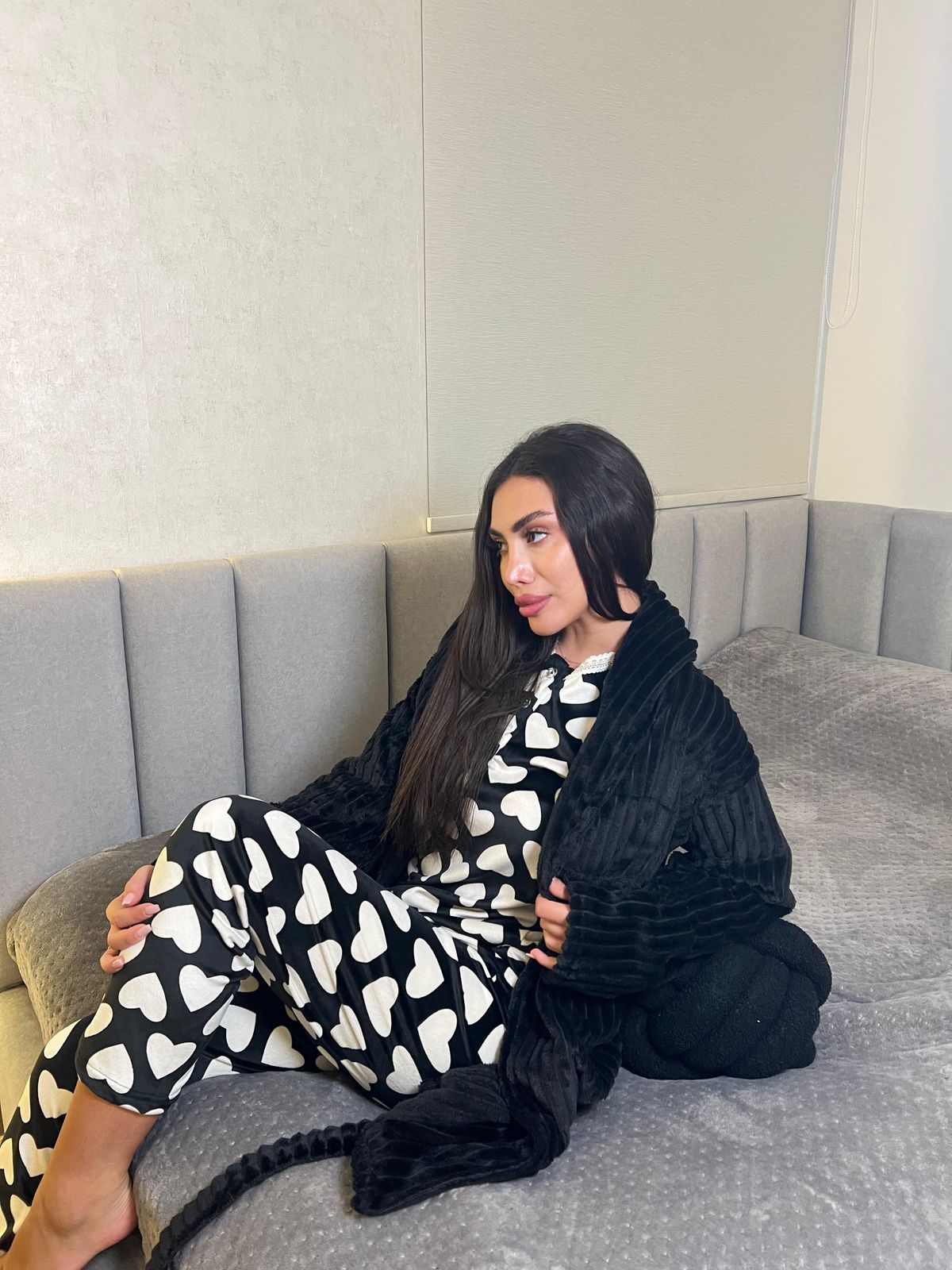 Cozy Weekend Layering Pants Pajama Set