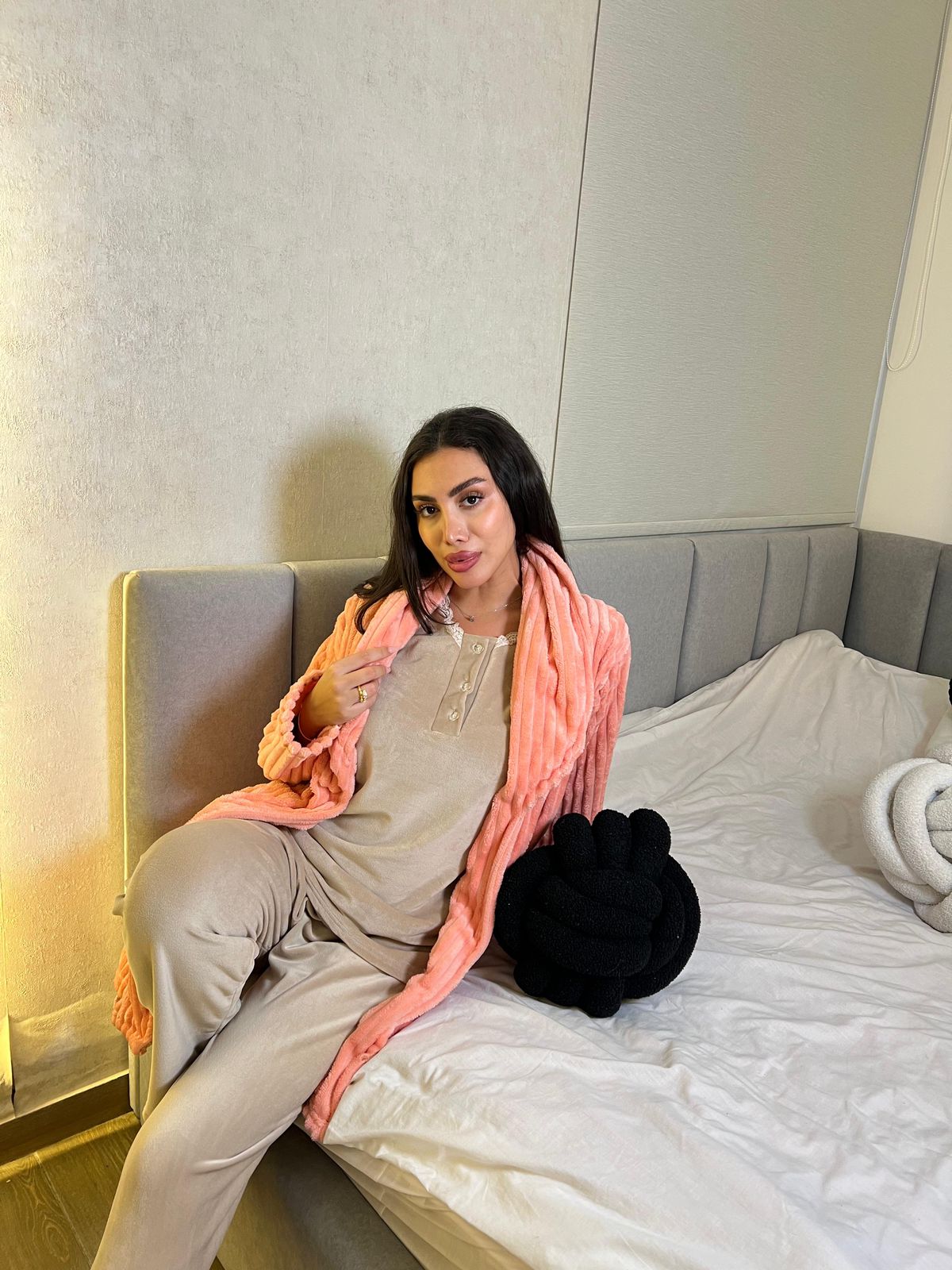 Cozy Weekend Layering Pants Pajama Set