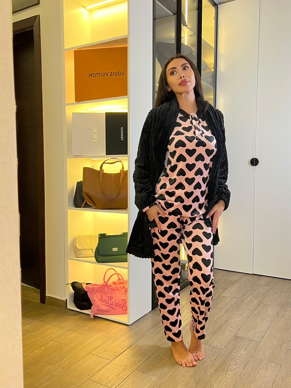 Cozy Weekend Layering Pants Pajama Set