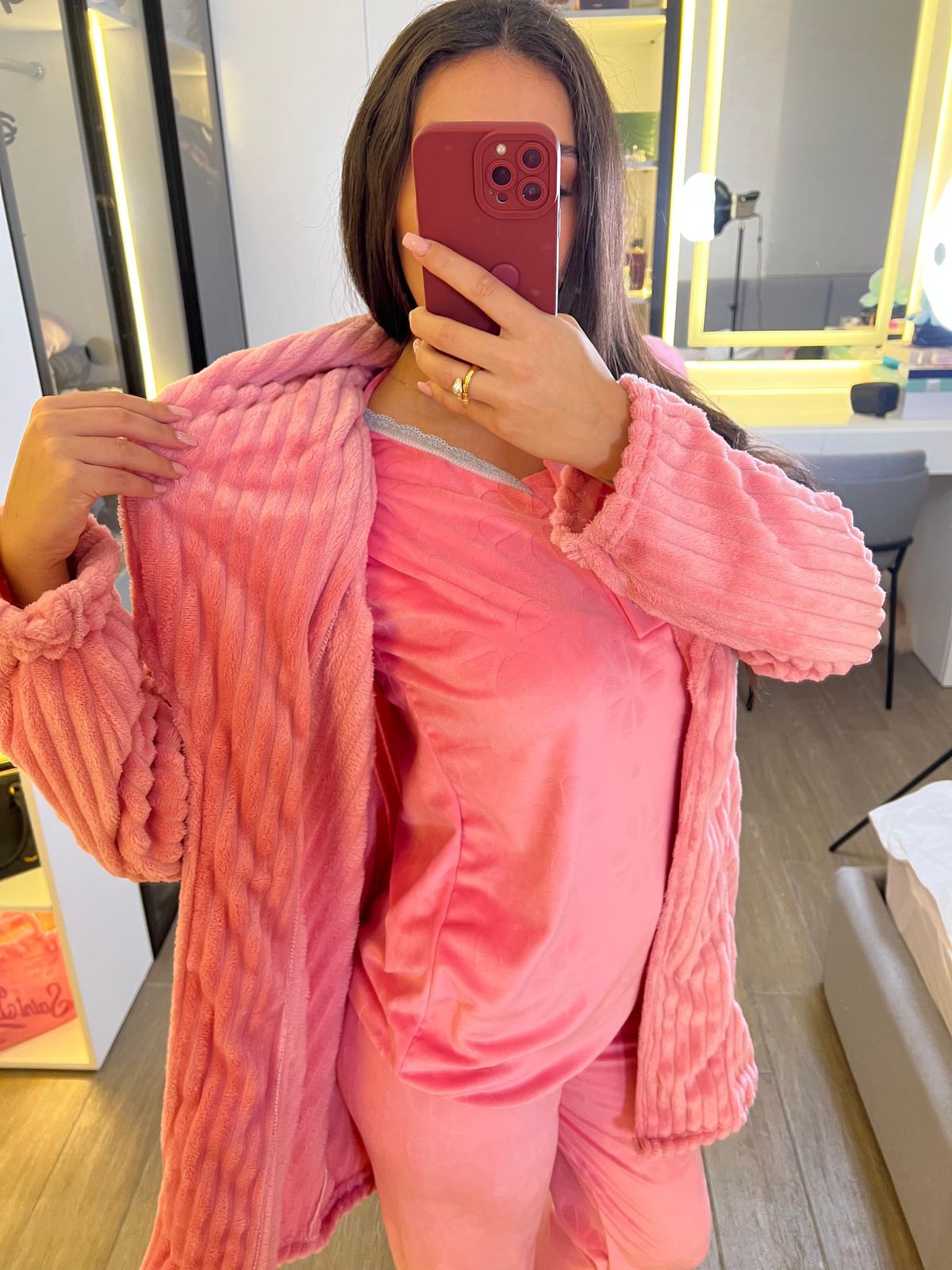 Cozy Weekend Layering Pants Pajama Set