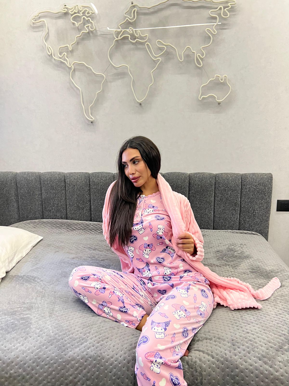 Cozy Weekend Layering Pants Pajama Set