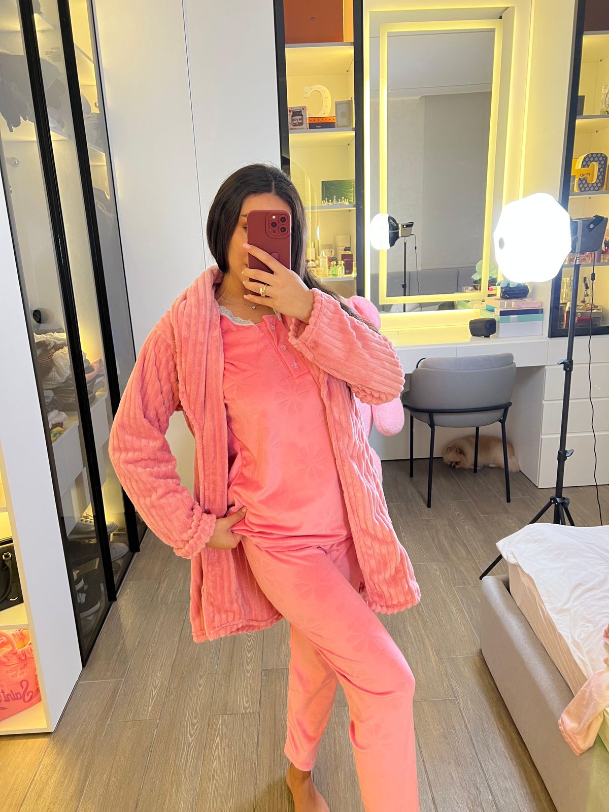 Cozy Weekend Layering Pants Pajama Set