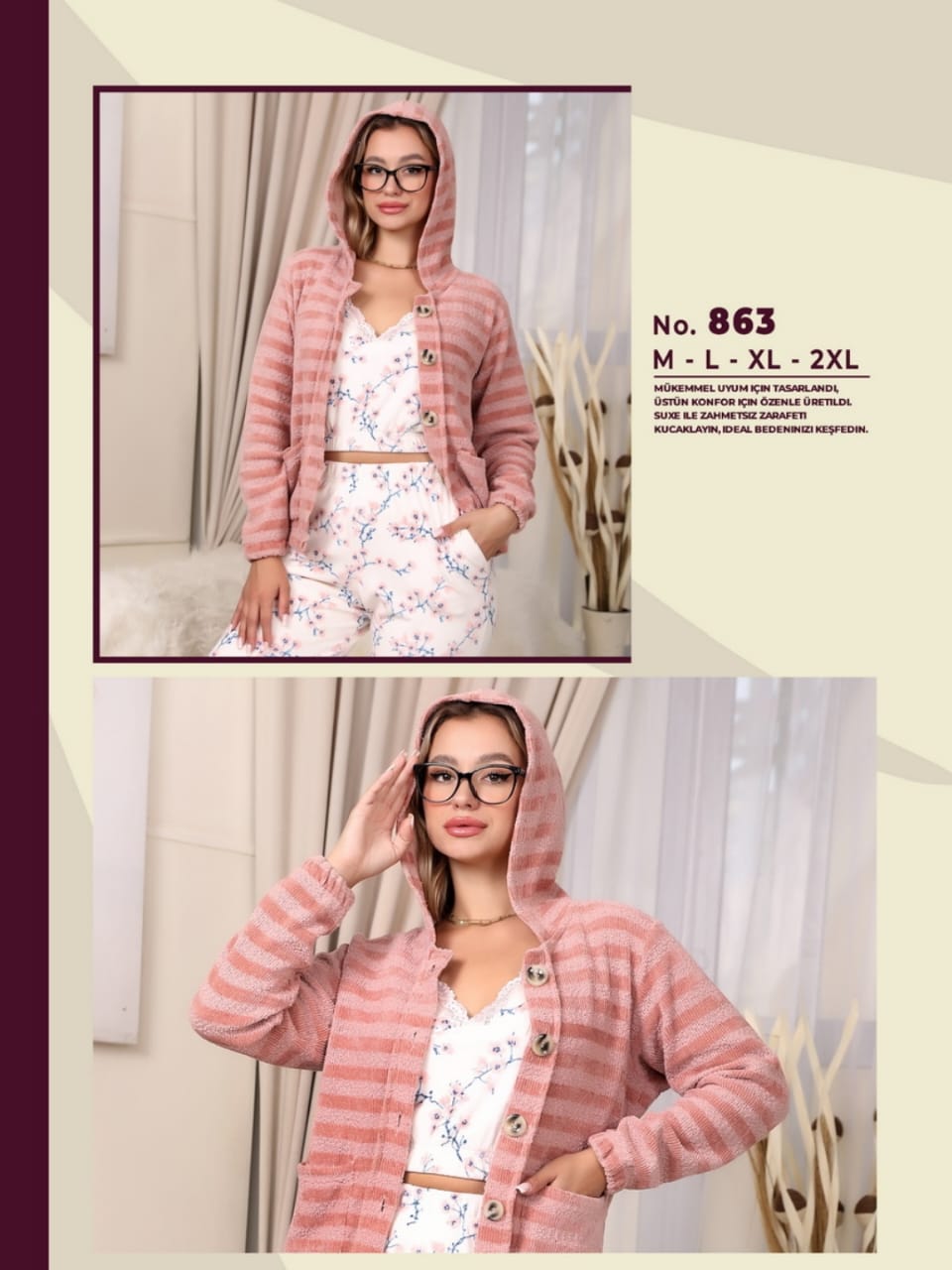 Sweetest Stripe Pants Pajama Set