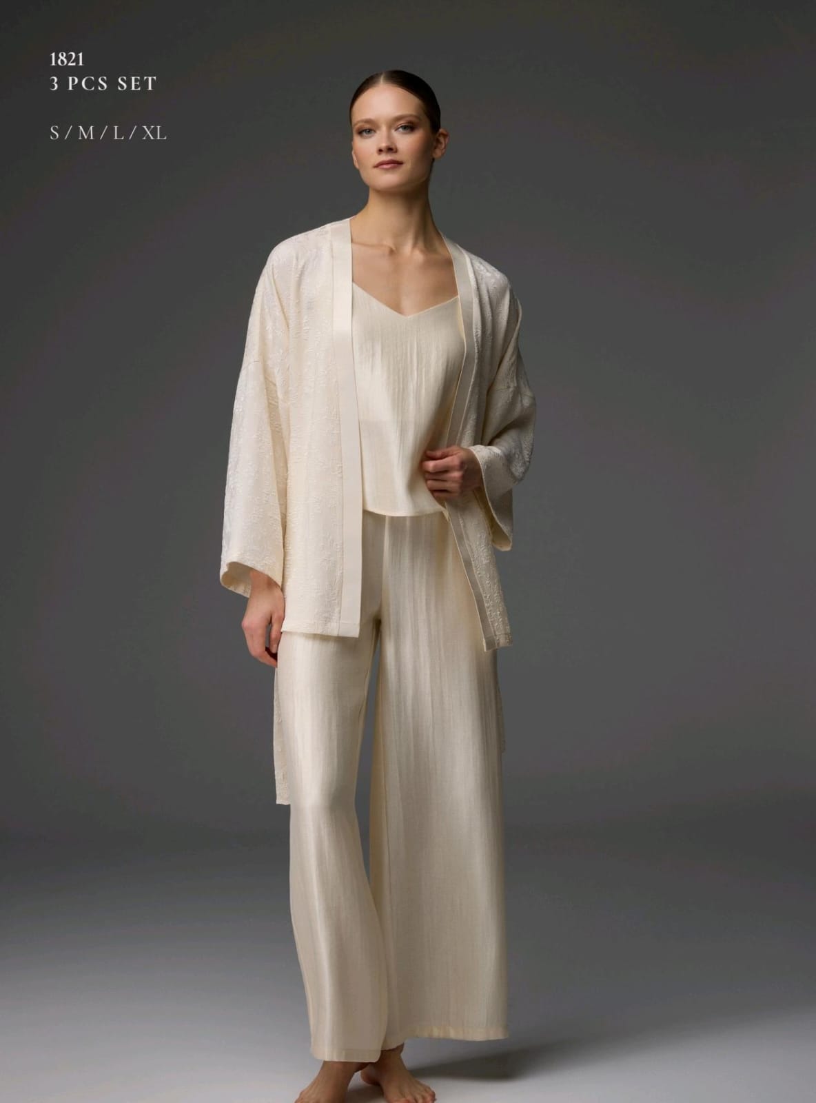 Serenity Silks Pants Pajama Set