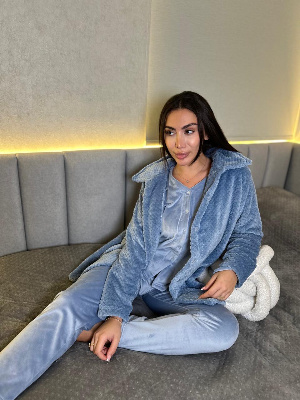 Heartfelt Dreams Pants & Robe Pajama Set