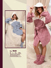 Two-Tone Terry Comfort Robe