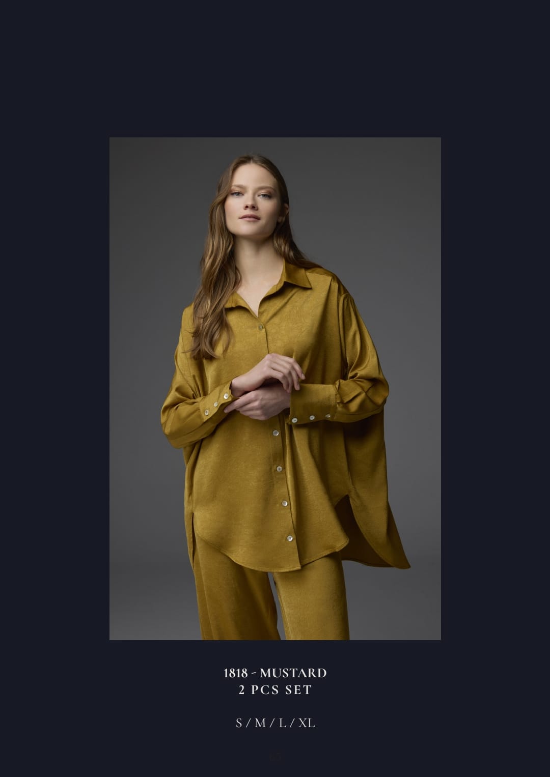 Satin Leisure Suit Set