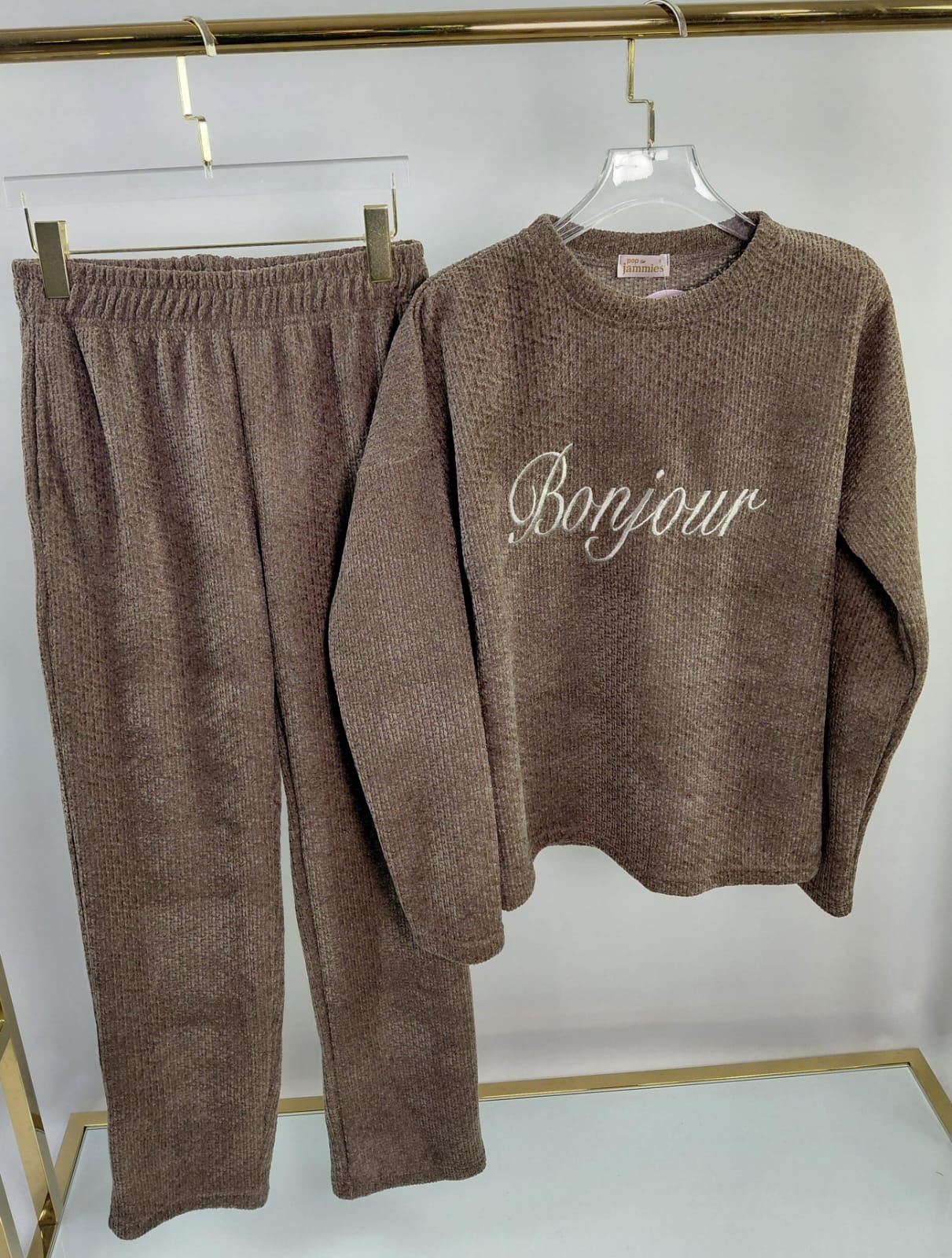 Bonjour Belle Pants Pajama Set