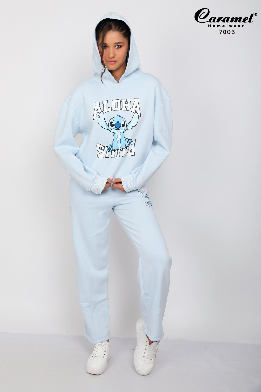 Stitch Dreamer Hoodie & Pants Pajama Set