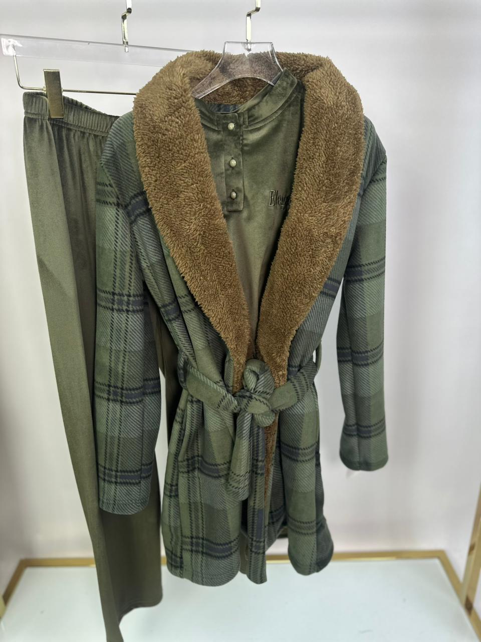 Heritage Manor Trio Pants Pajama Set