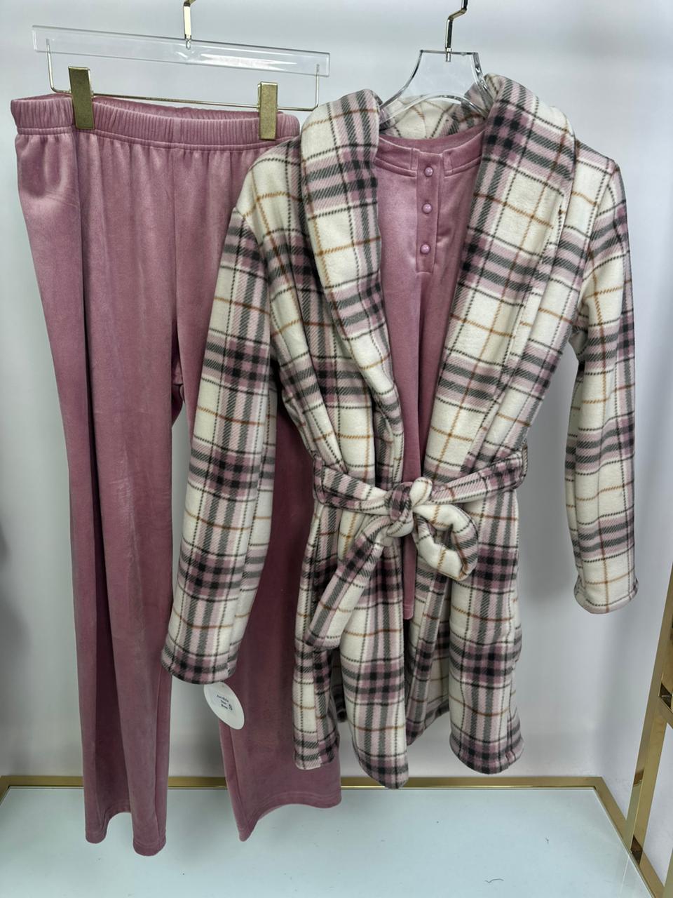 Heritage Manor Trio Pants Pajama Set