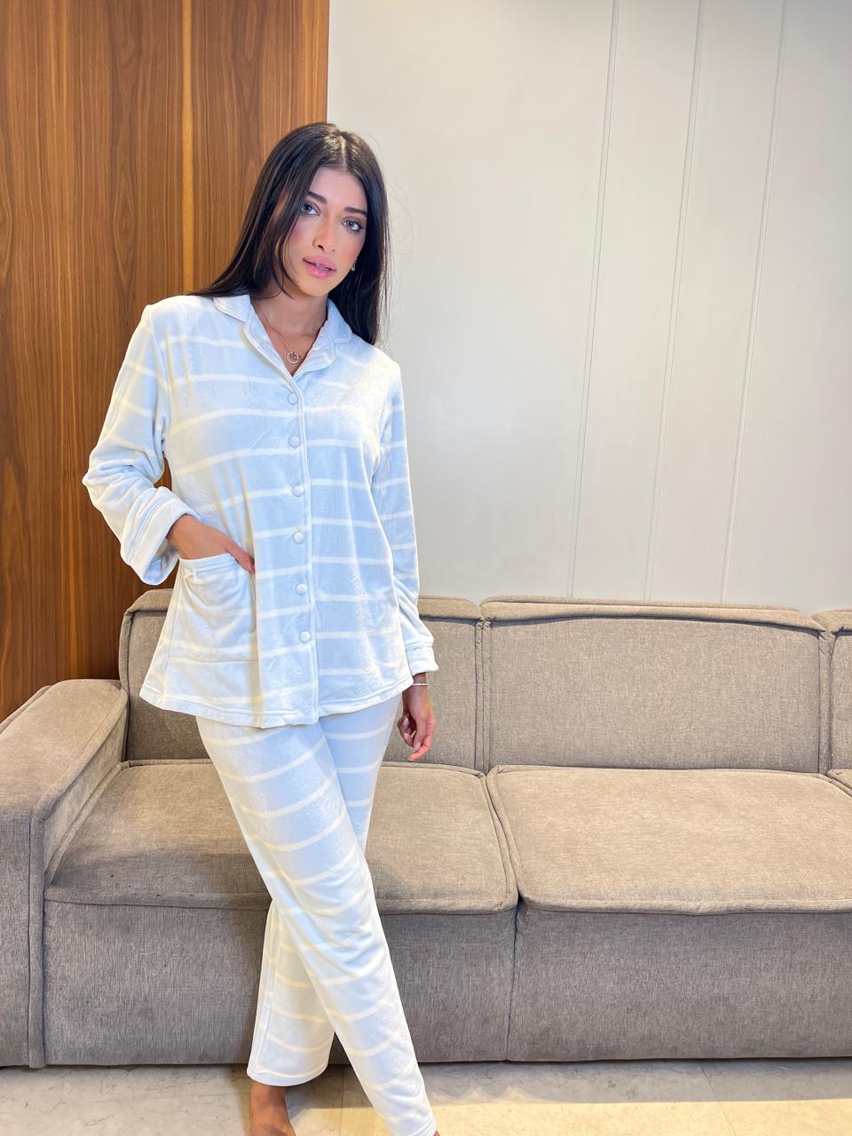 Velvet Pants Pajama Set