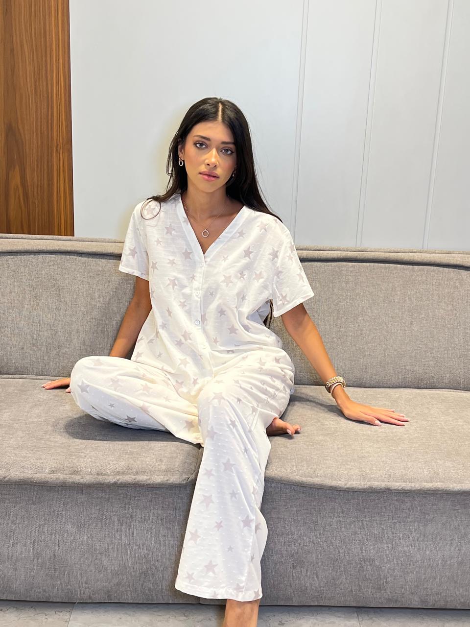 Starry Night Pants Pajama Set