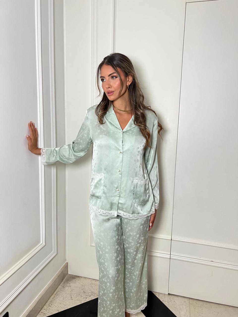 Pebble Pants Pajama Set