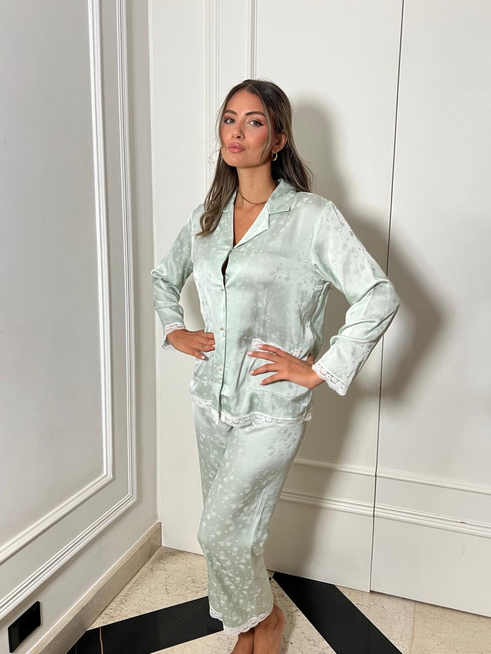Pebble Pants Pajama Set