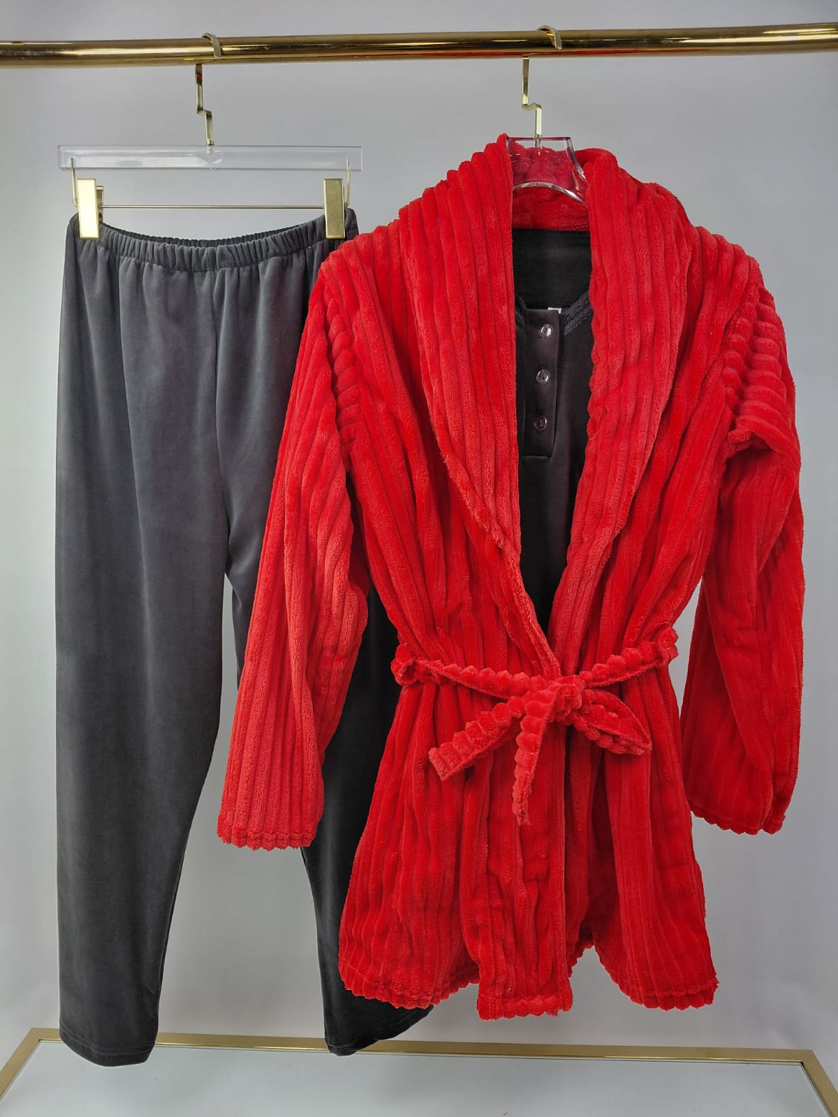 Cozy Weekend Layering Pants Pajama Set