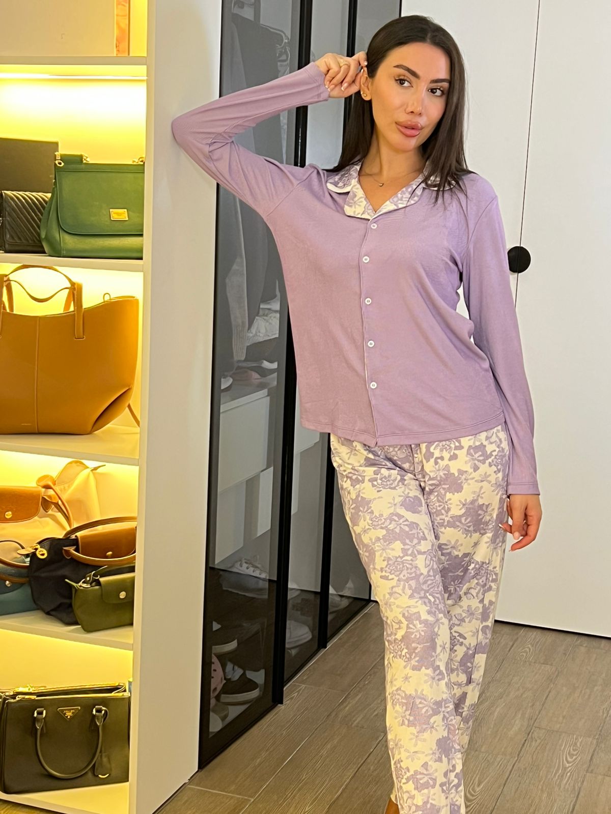 Twilight Garden Pants Pajama Set