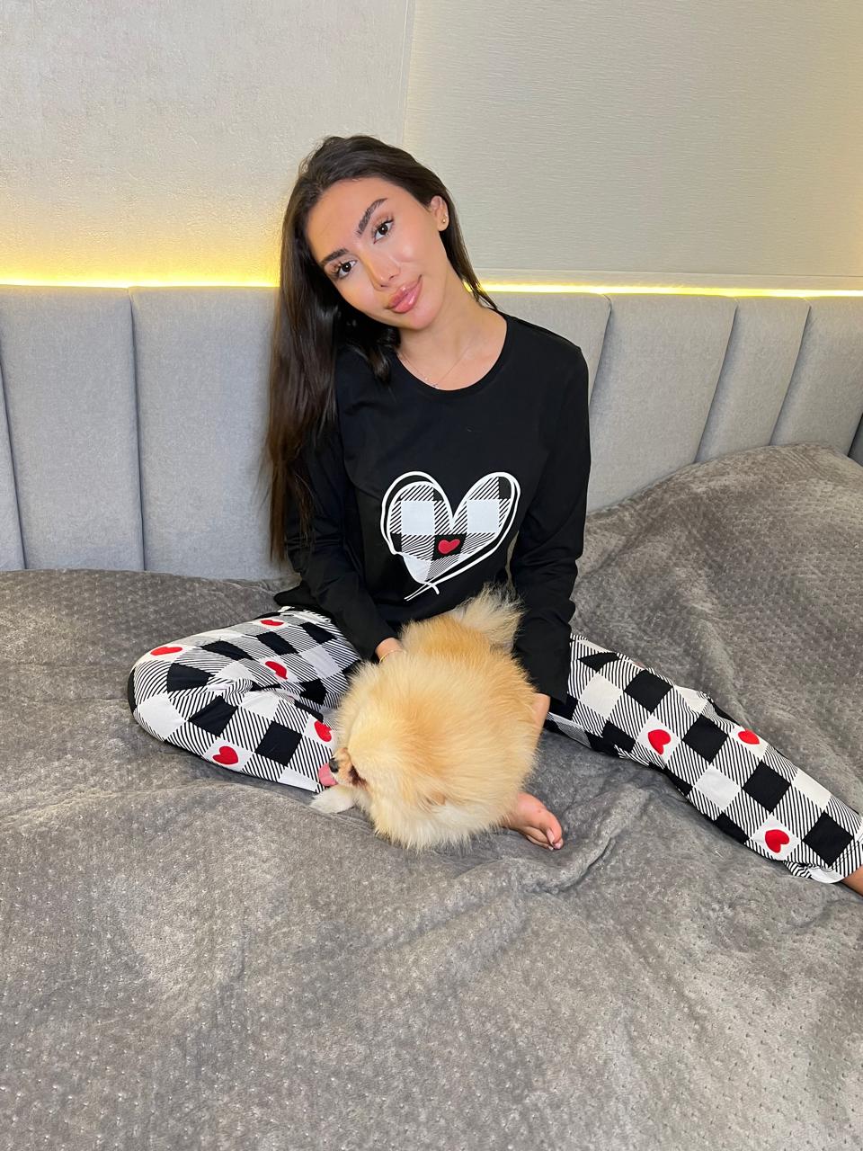 Shadow Charm Pants Pajama Set