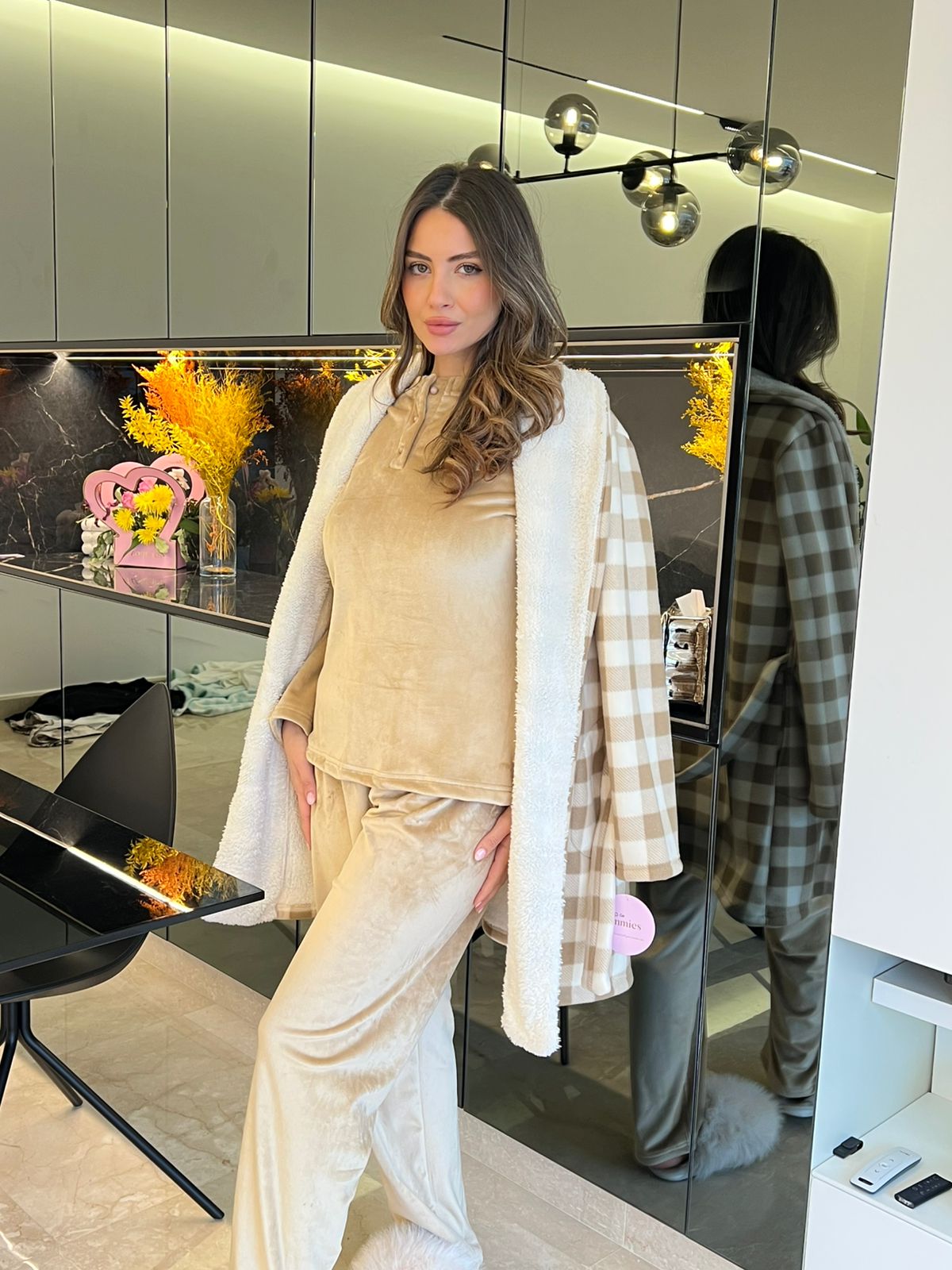 Heritage Manor Trio Pants Pajama Set