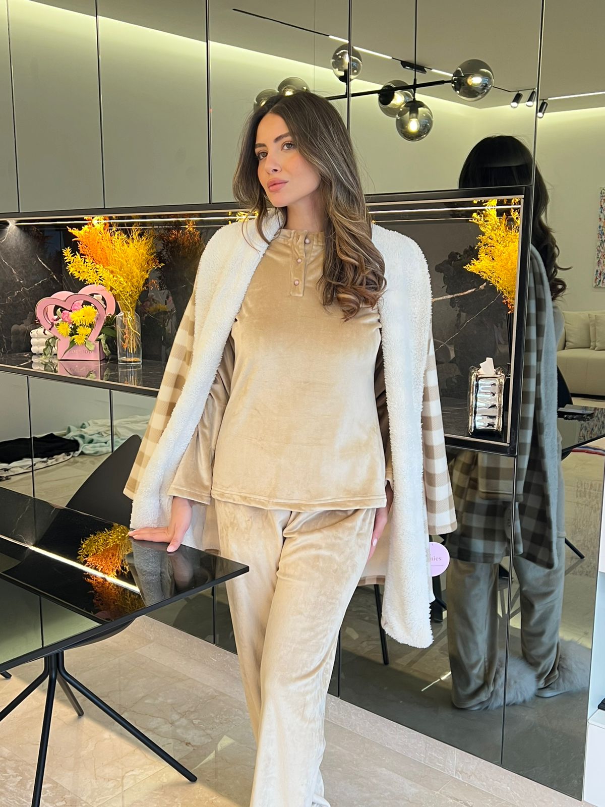 Heritage Manor Trio Pants Pajama Set