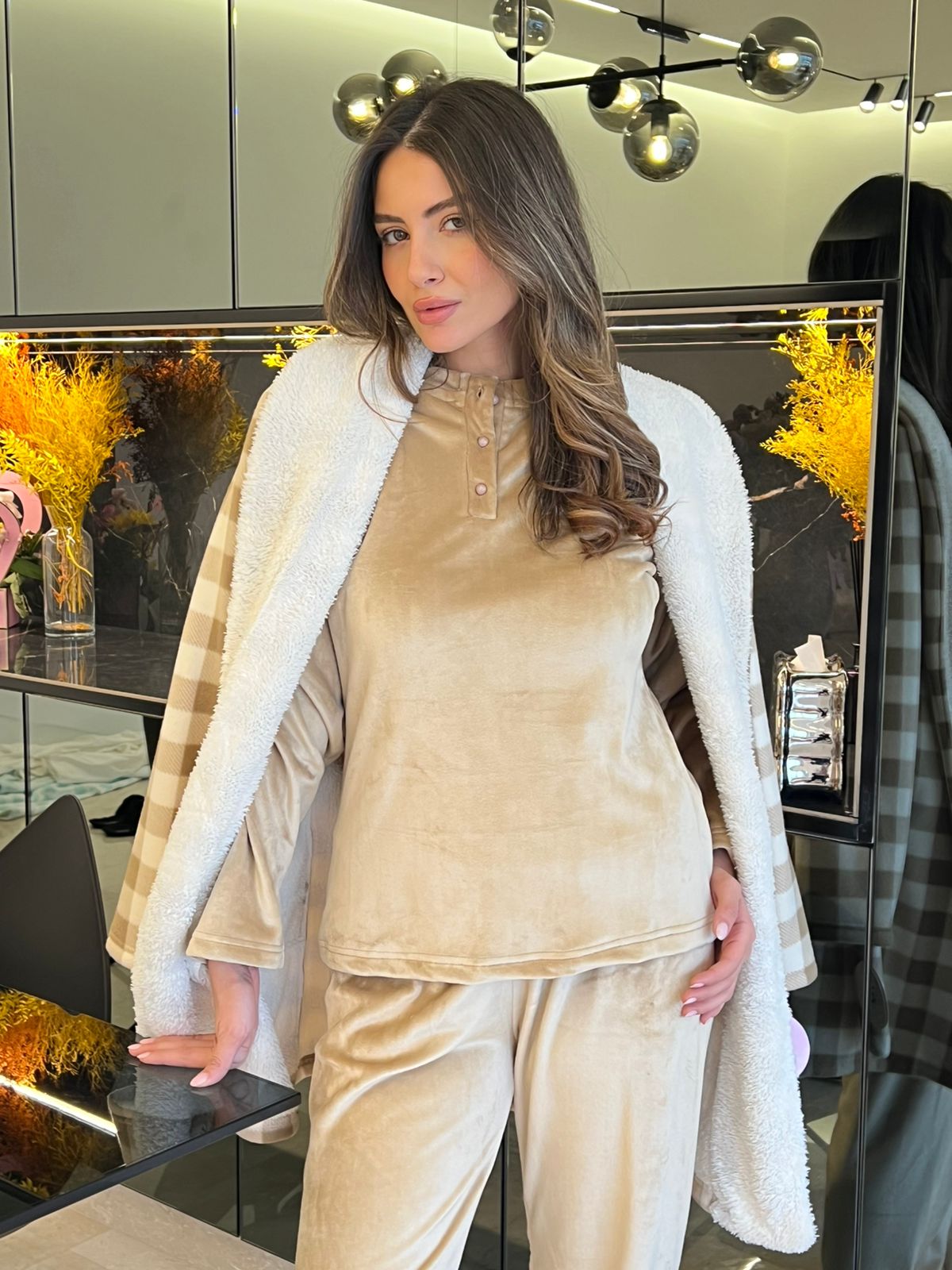 Heritage Manor Trio Pants Pajama Set