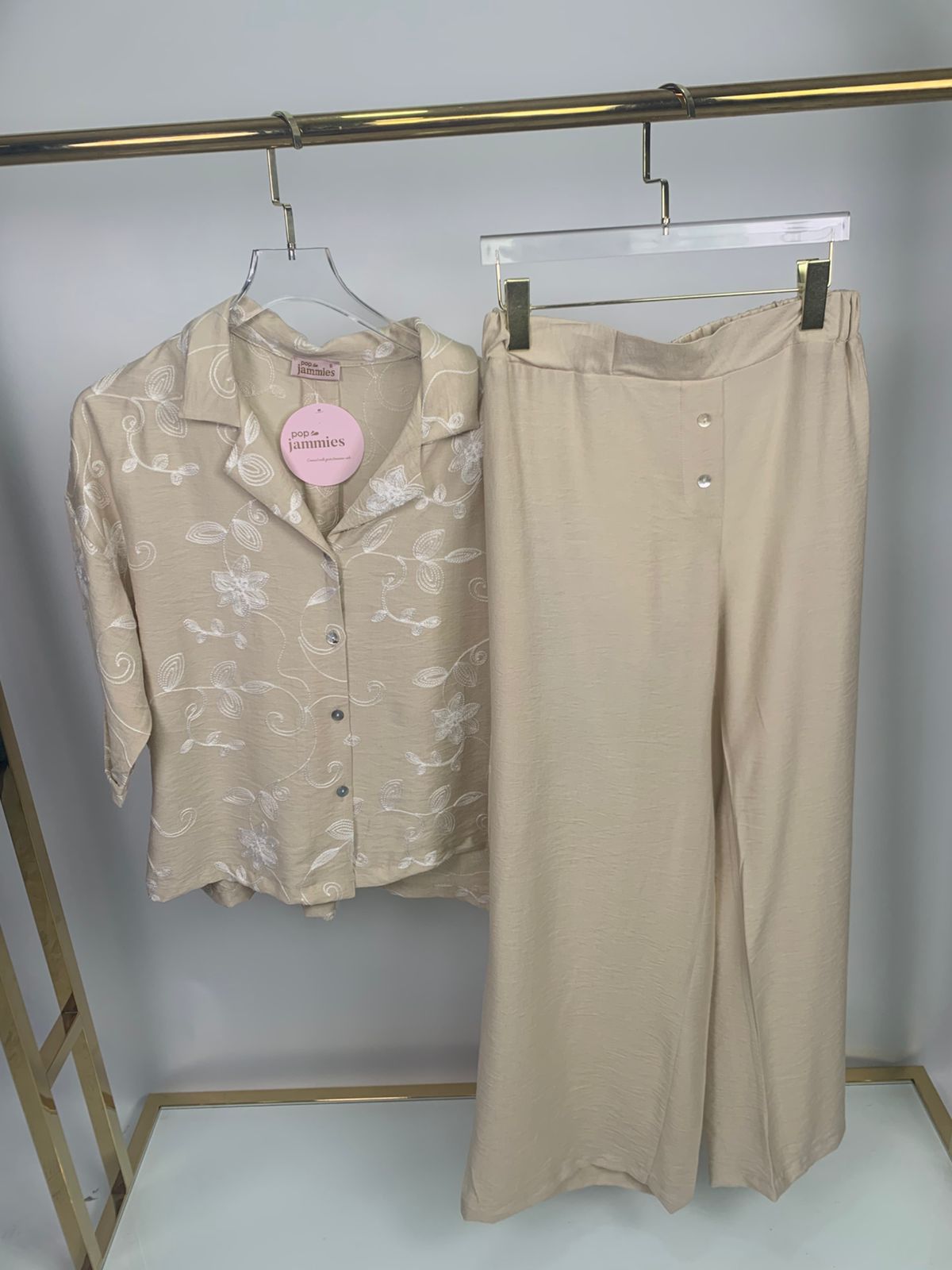 2 pcs women’s pants pyjamas - pajama set - summer pajama - women pajama