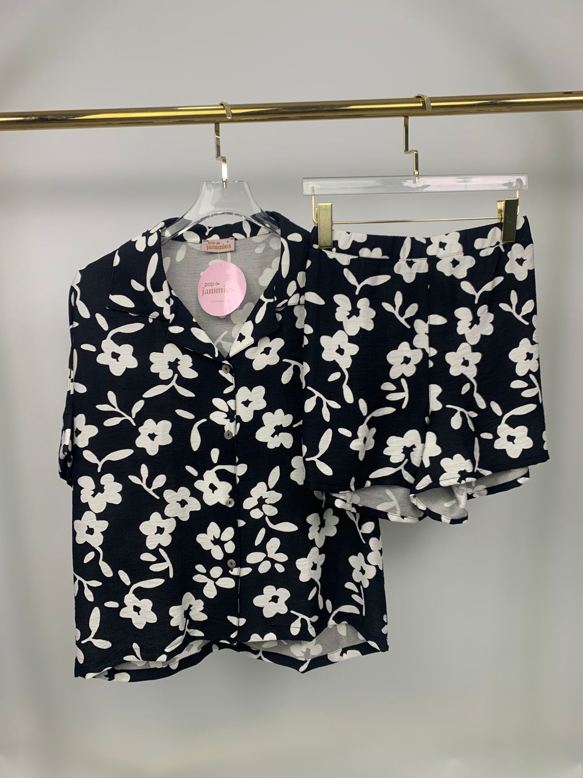 2 pcs women’s short pyjama set - pajama set - summer pajama - women pajama