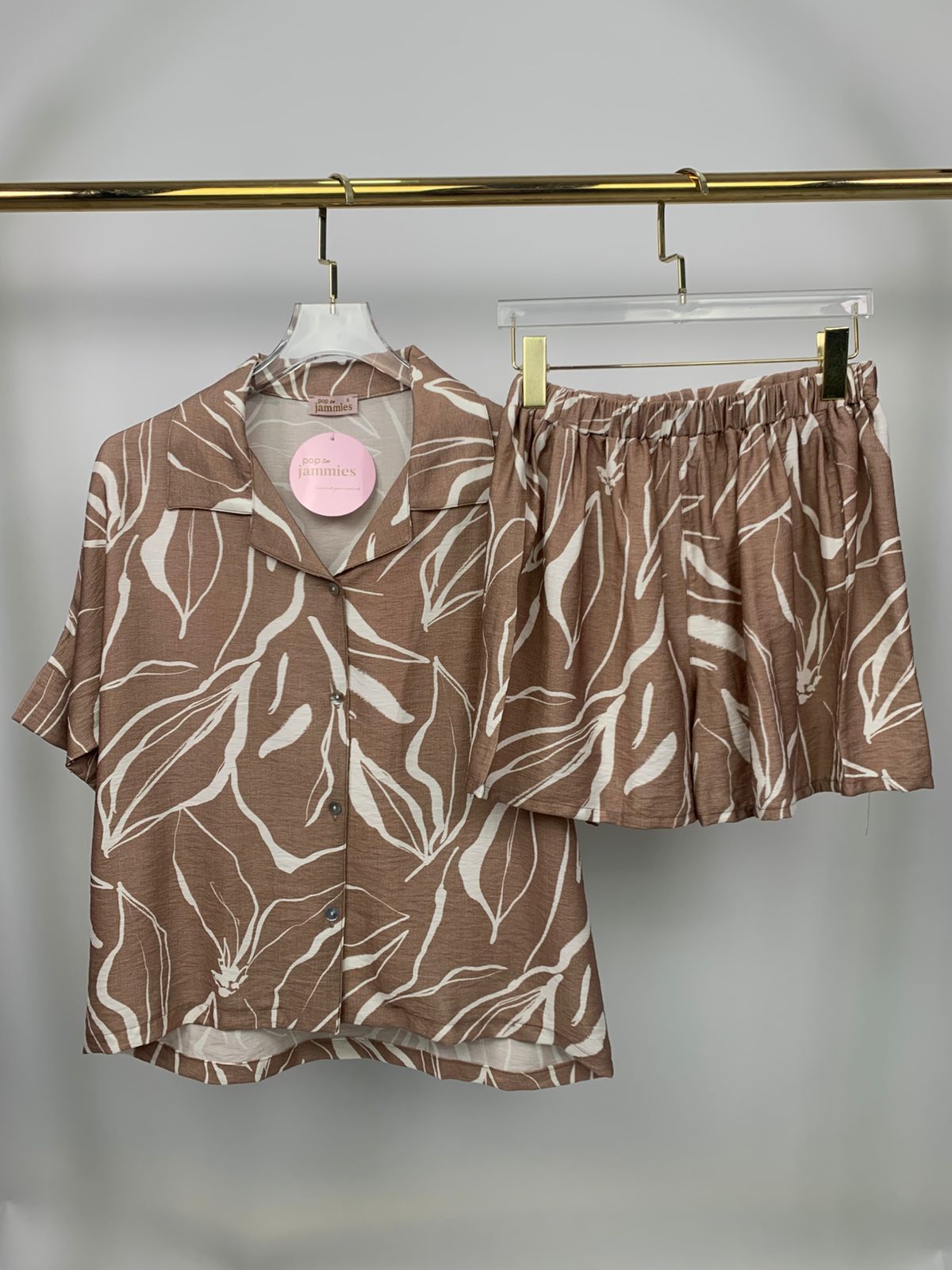 2 pcs women’s short pyjama set - pajama set - summer pajama - women pajama