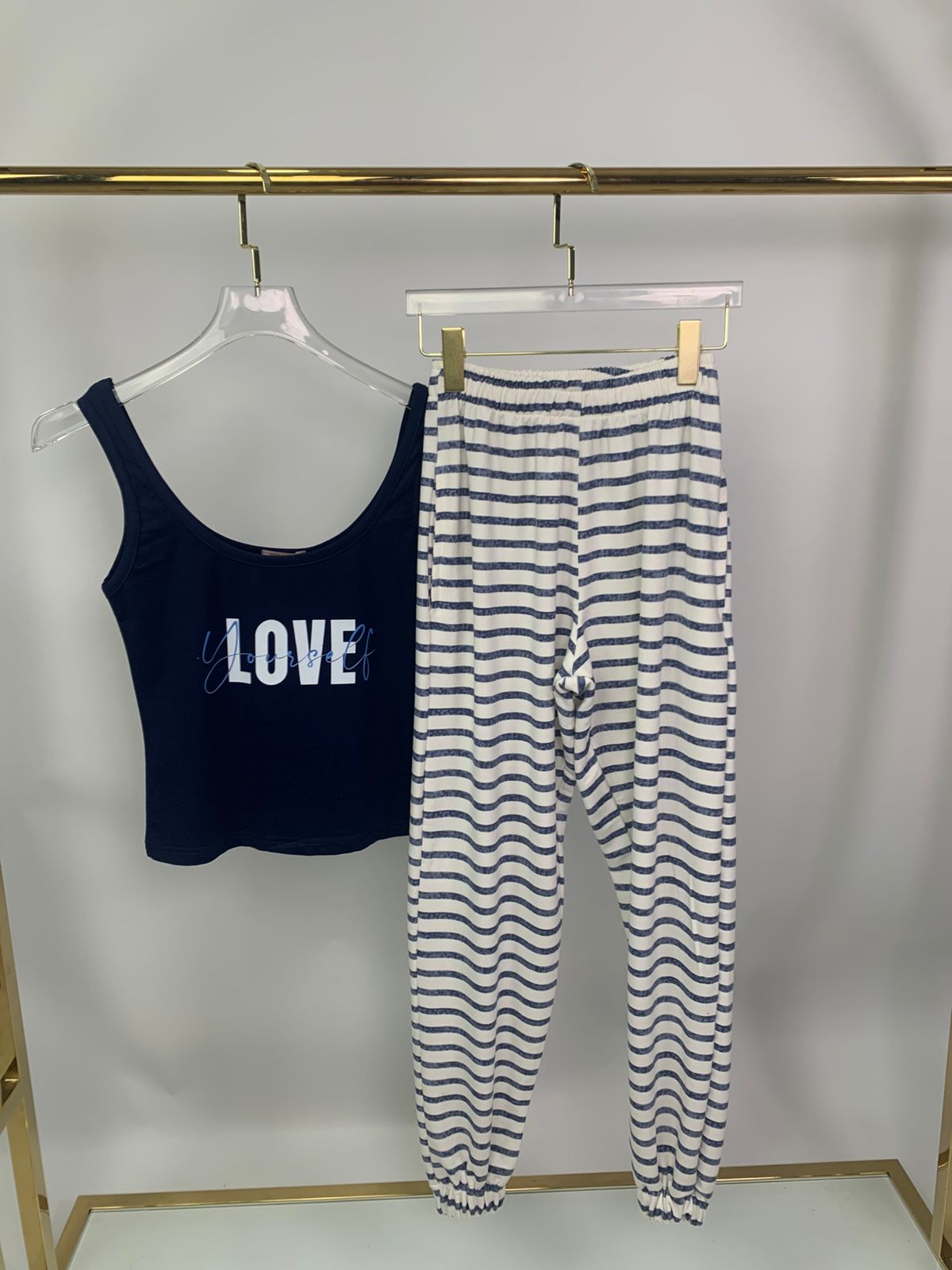 2-piece pants pyjama set - pajama set - summer pajama - women pajama