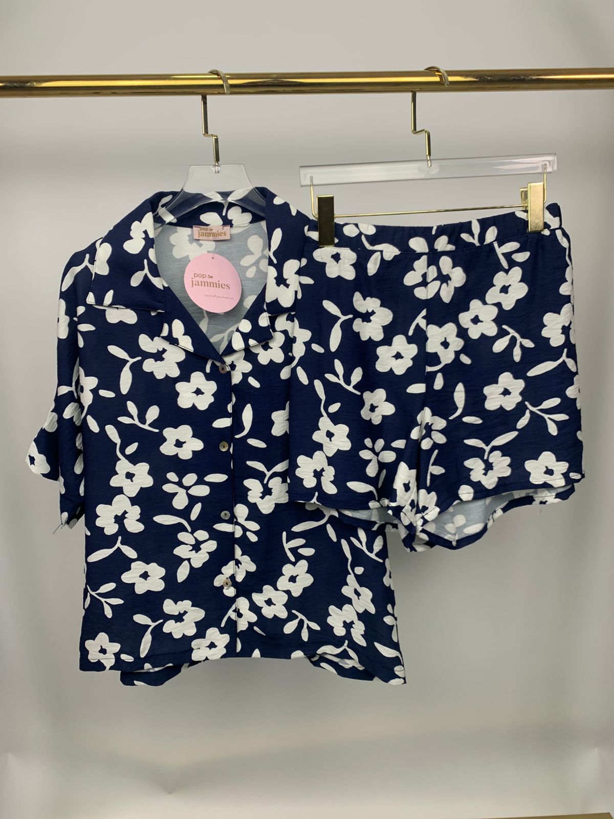 2 pcs women’s short pyjama set - pajama set - summer pajama - women pajama