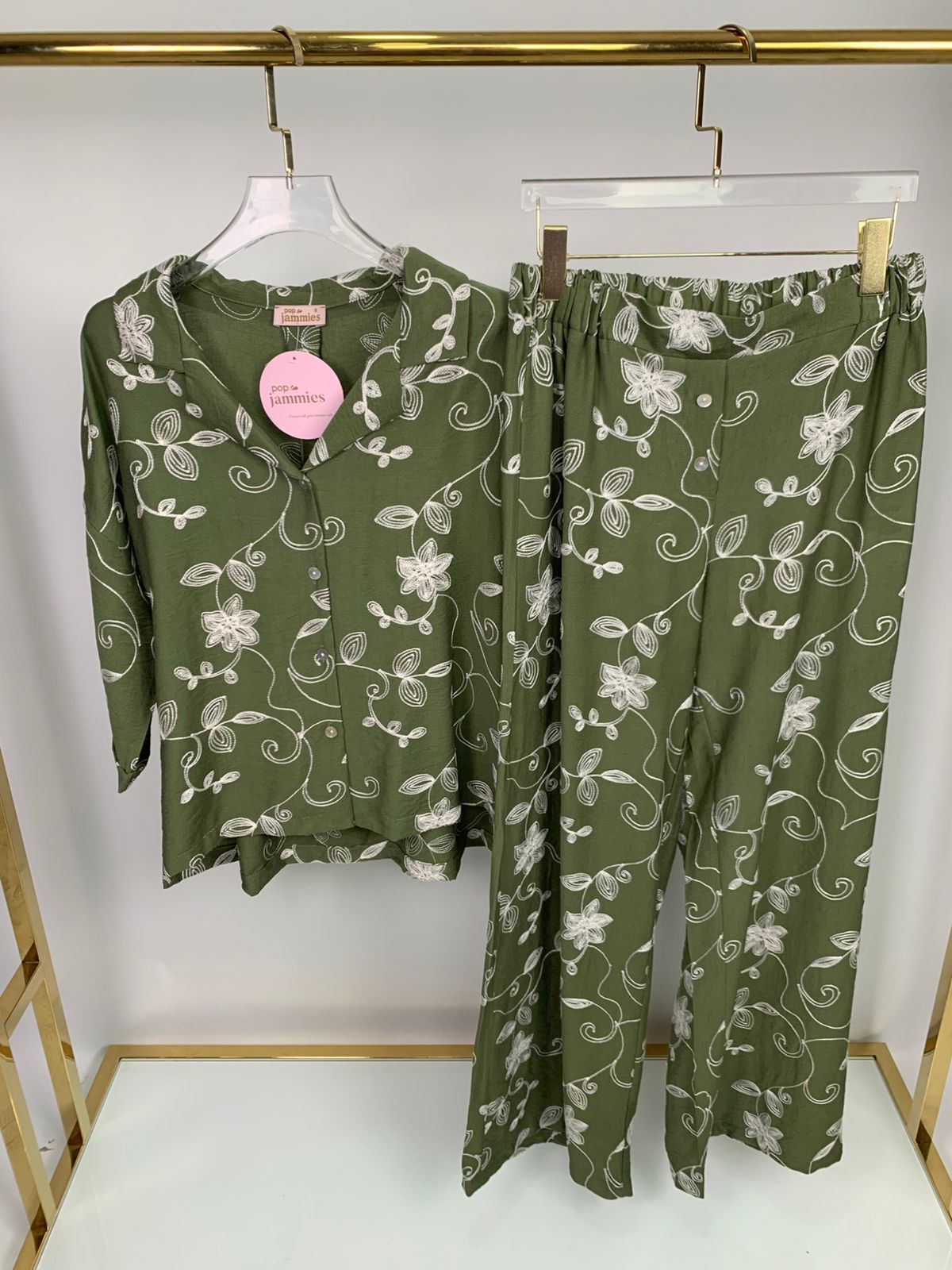 2 pcs women’s pants pyjama - pajama set - summer pajama - women pajama