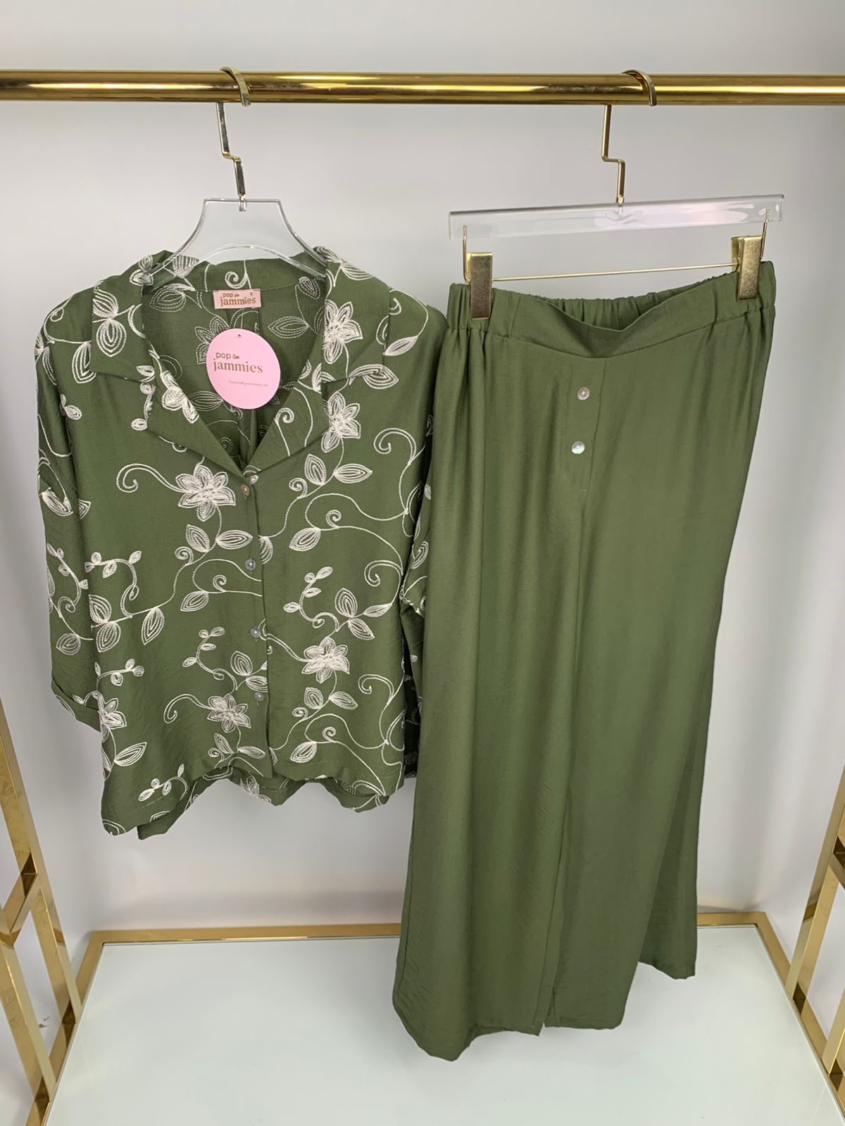 2 pcs women’s pants pyjamas - pajama set - summer pajama - women pajama