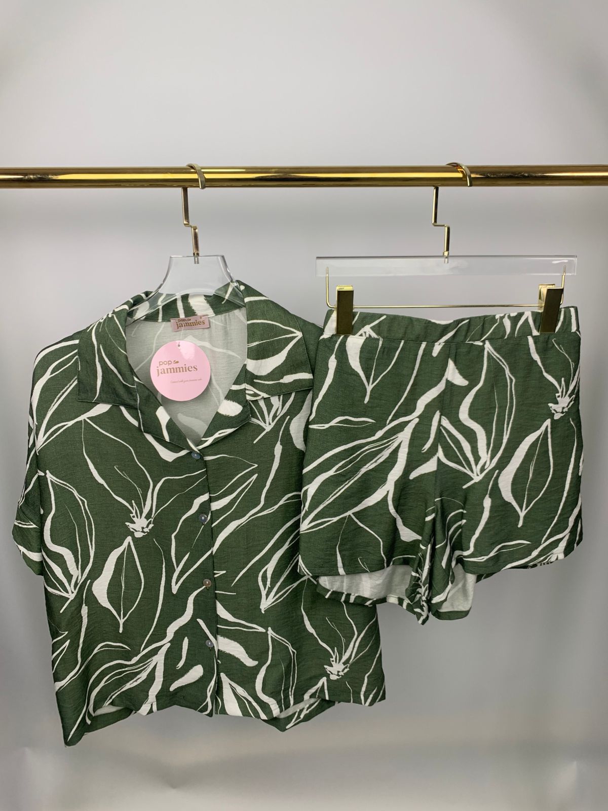 2 pcs women’s short pyjama set - pajama set - summer pajama - women pajama