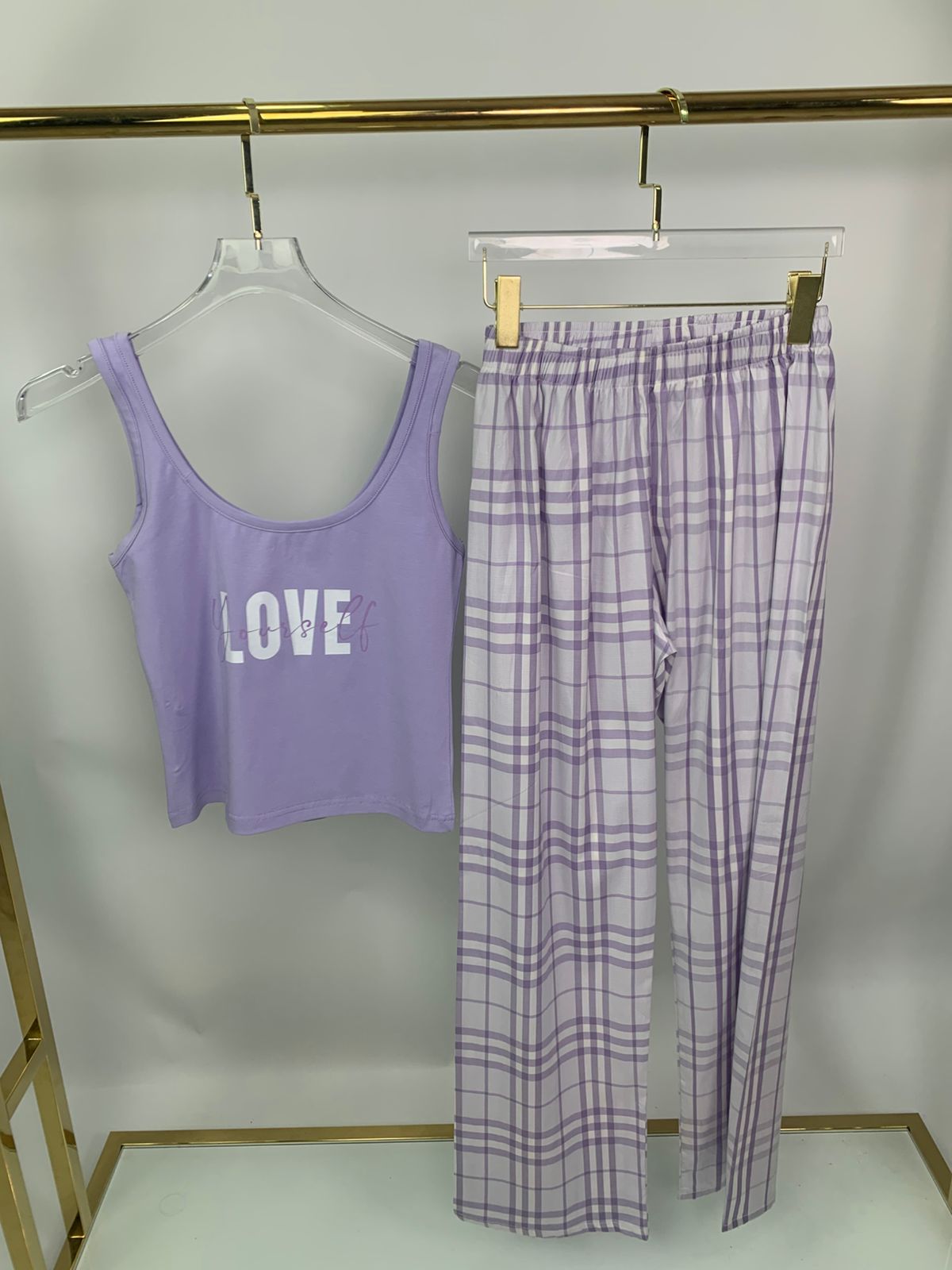 2-piece pants pyjama set - pajama set - summer pajama - women pajama