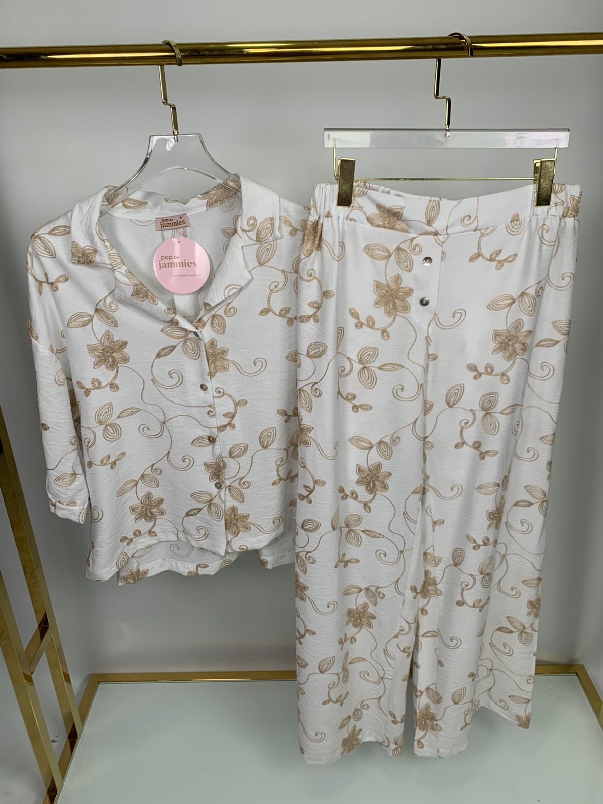 2 pcs women’s pants pyjama - pajama set - women pajama - summer pajama