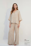 2-Piece Pants Summer Pyjama Set – Lightweight Sleepwear for Women